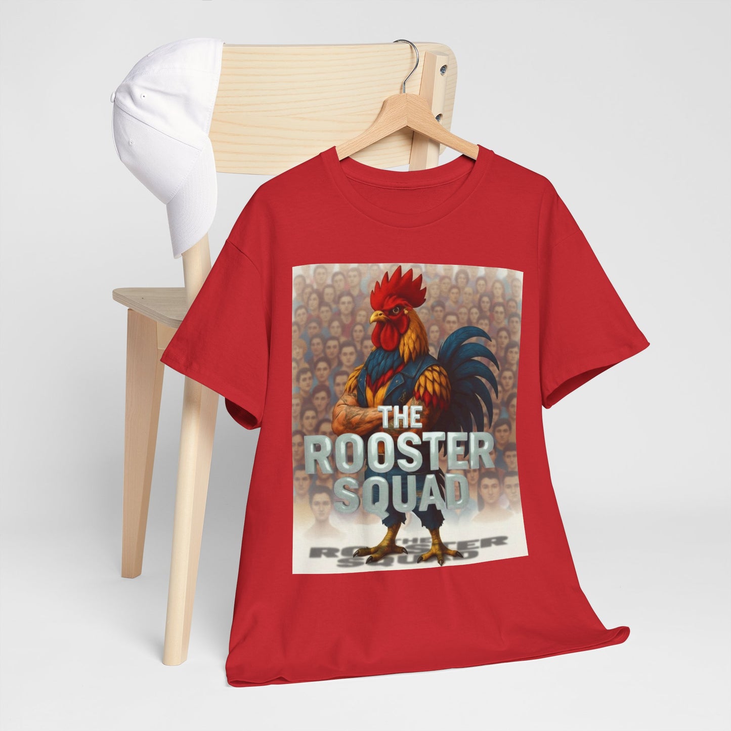Rooster Squad T-Shirt — Rock With Our Flock Tee
