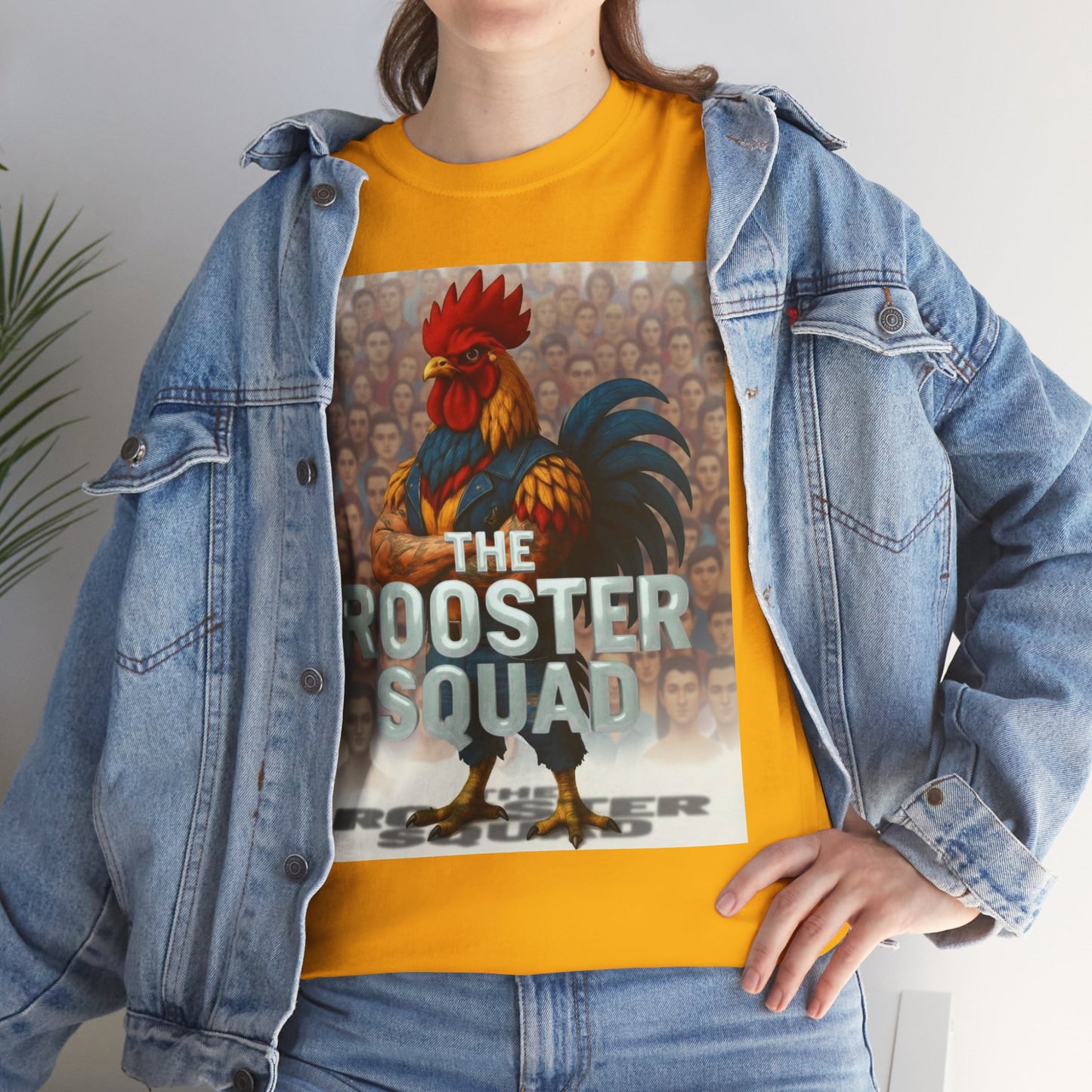Rooster Squad T-Shirt — Rock With Our Flock Tee