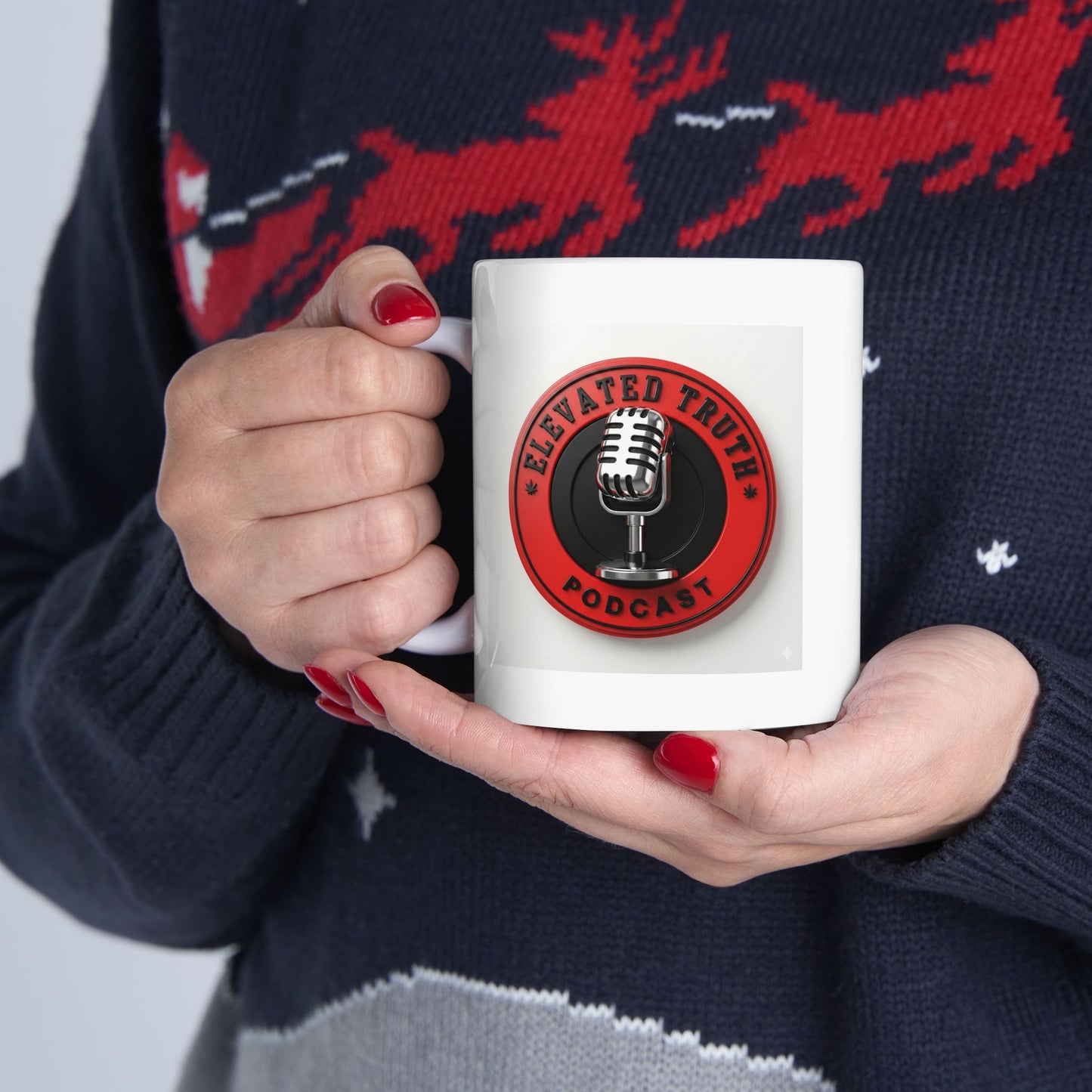 Elevated Truth Podcast Ceramic Mug — Year-End Garbage YouTubers Sale (11oz & 15oz)