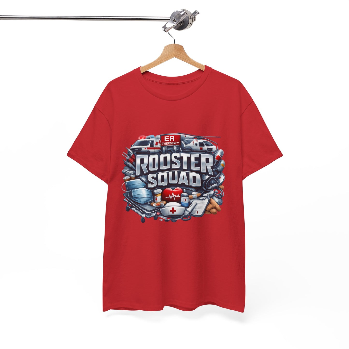 Rooster Squad ER Team T-Shirt — Emergency Medical Technician Paramedic Tee