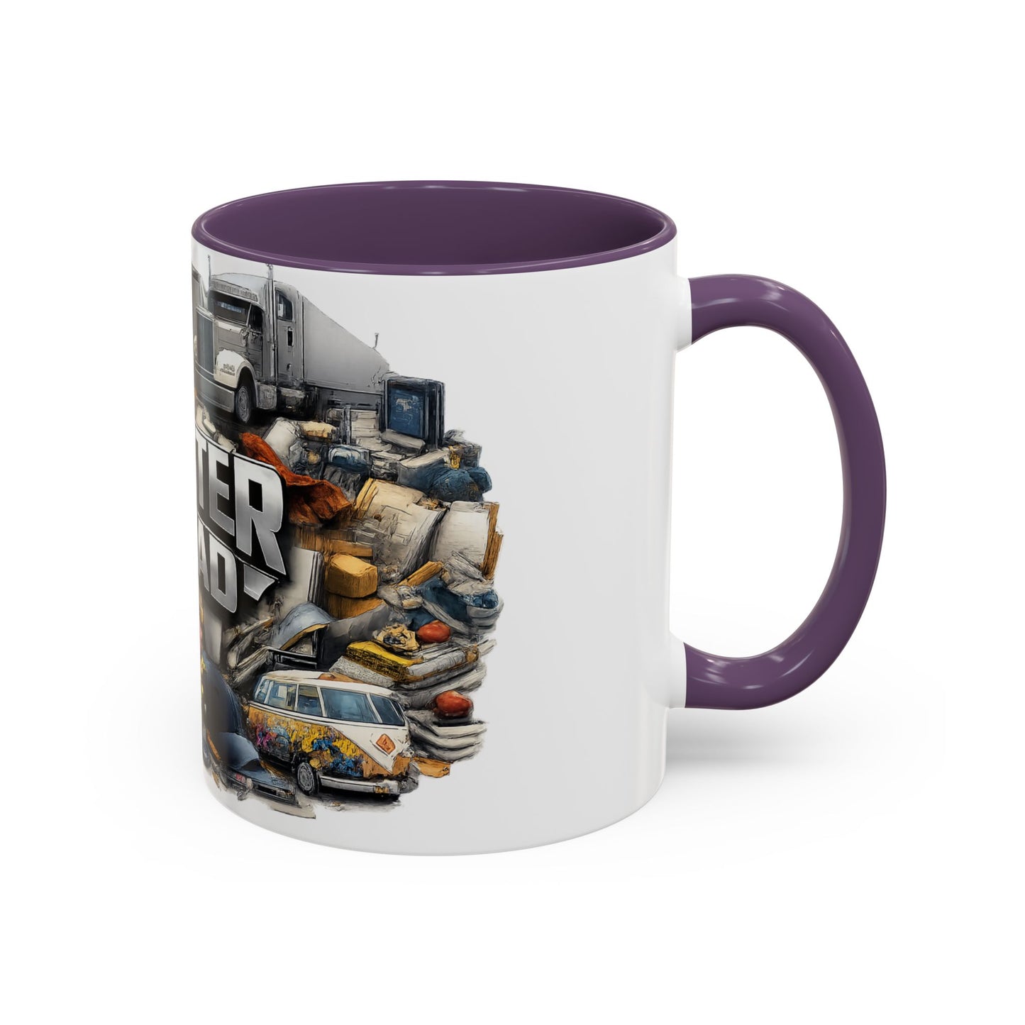 Rooster Squad Accent Coffee Mug — 'Rooster Squad, Loud and Proud' Bright Ceramic Mug