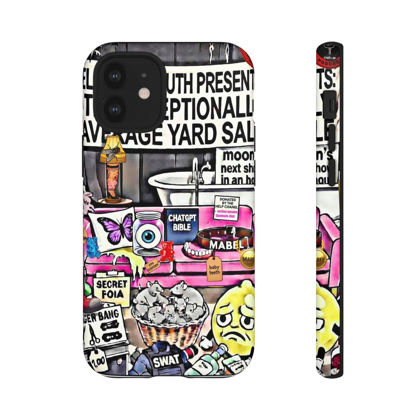 Full - 'Elevated Truth Presents: The Exceptionally Average Yard Sale' Illustrated Design