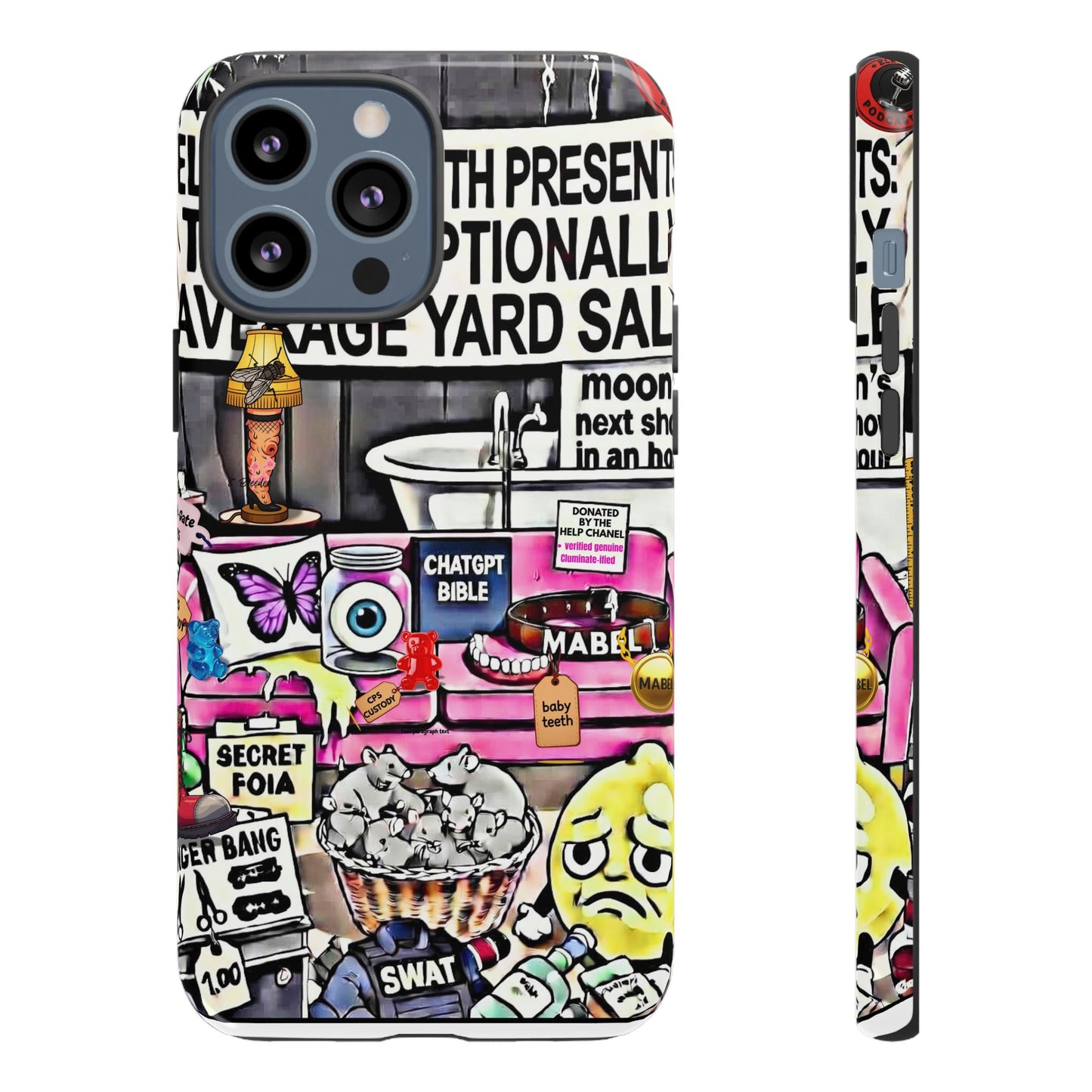 Full - 'Elevated Truth Presents: The Exceptionally Average Yard Sale' Illustrated Design