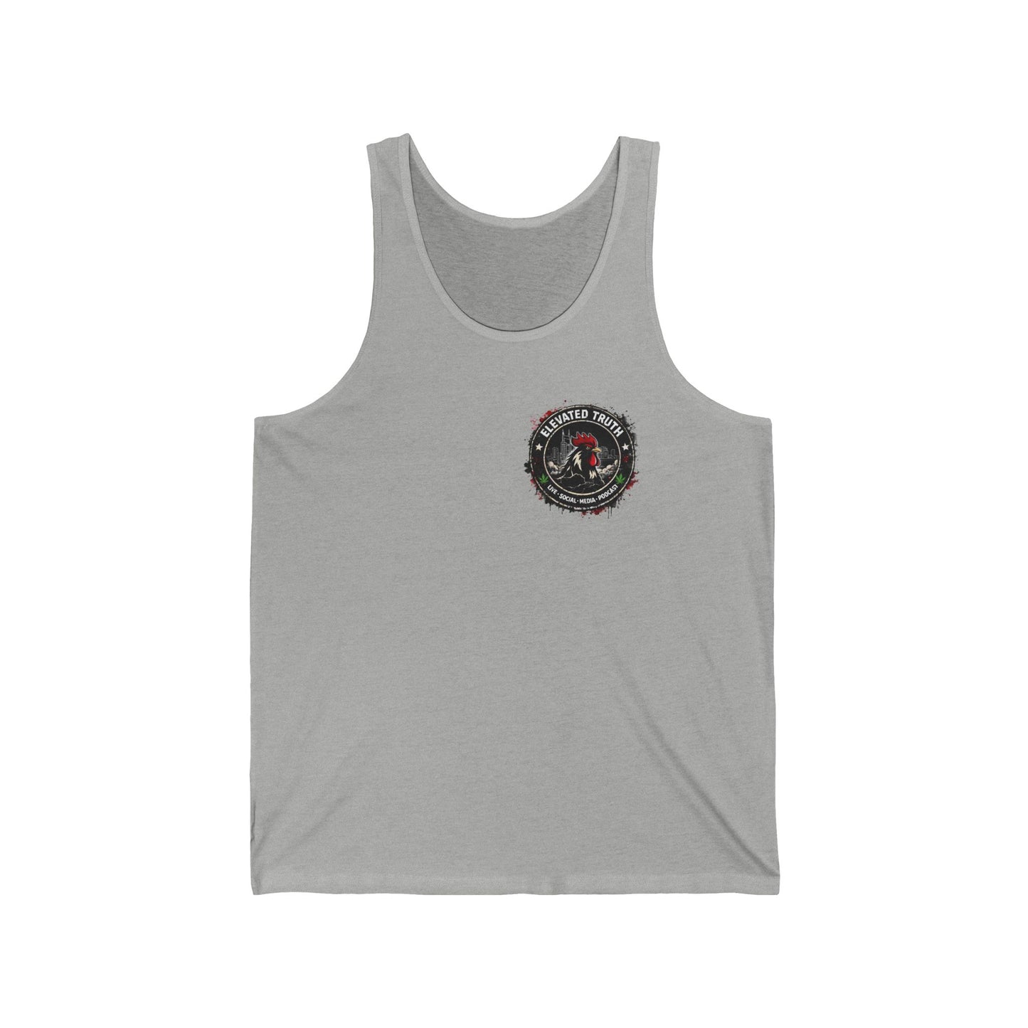 God Is Great Tank Top — Funny Cannabis & Party Quote Muscle Tee