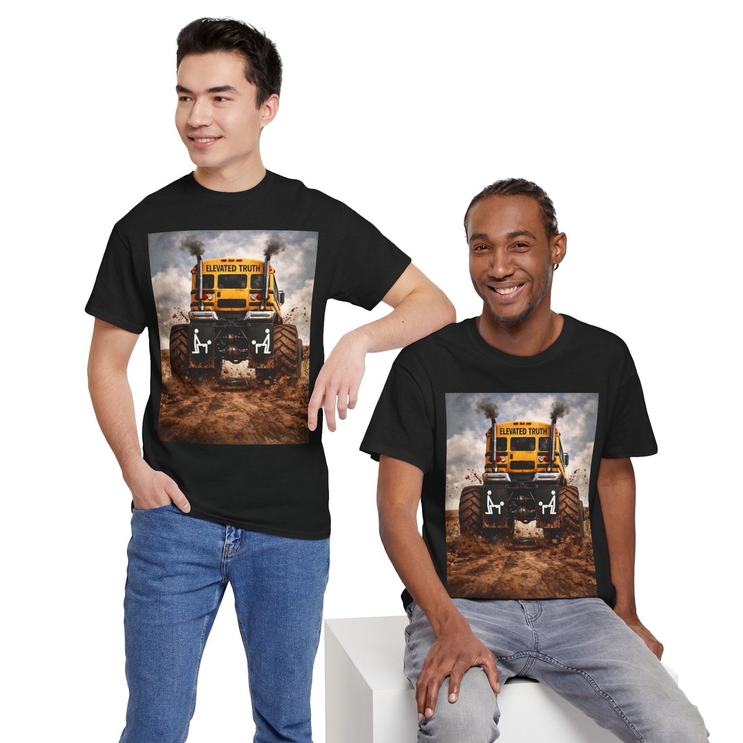 ELEVATED TRUTH'S MONSTER BUS   Graphic T-Shirt