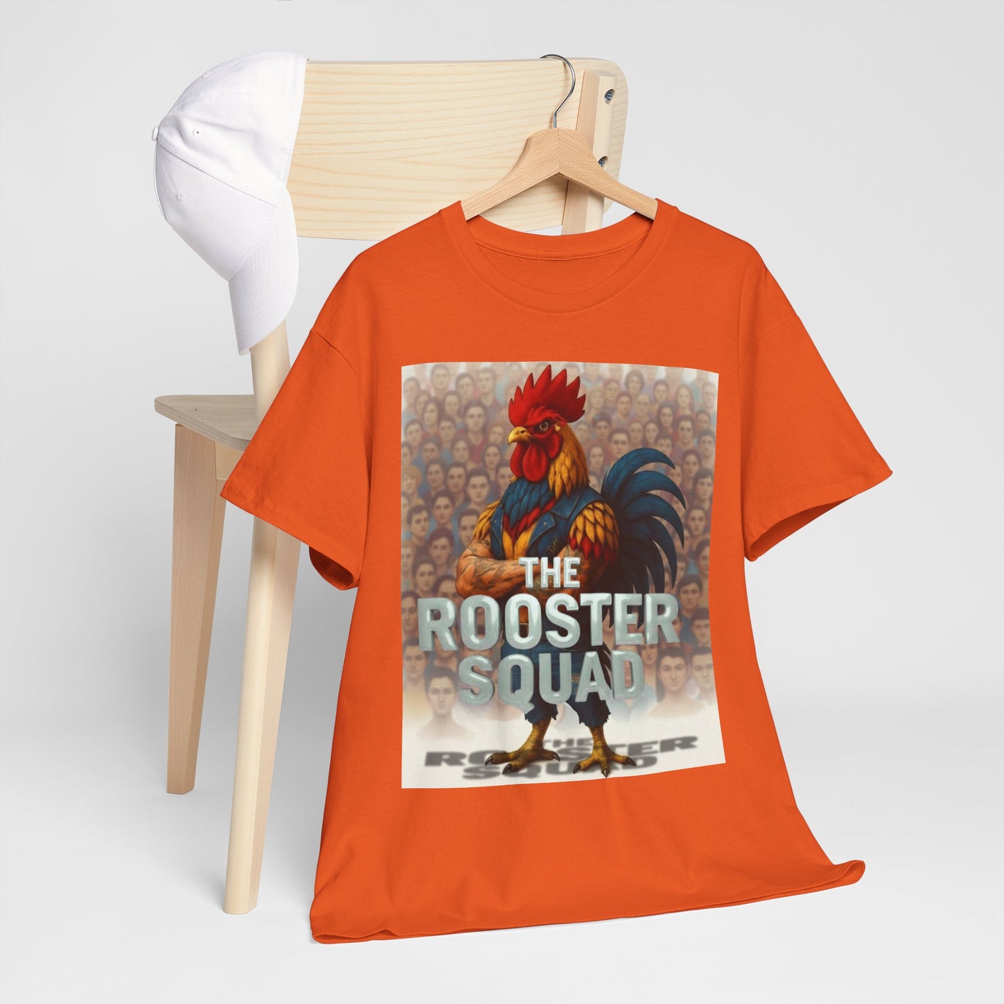 Rooster Squad T-Shirt — Rock With Our Flock Tee