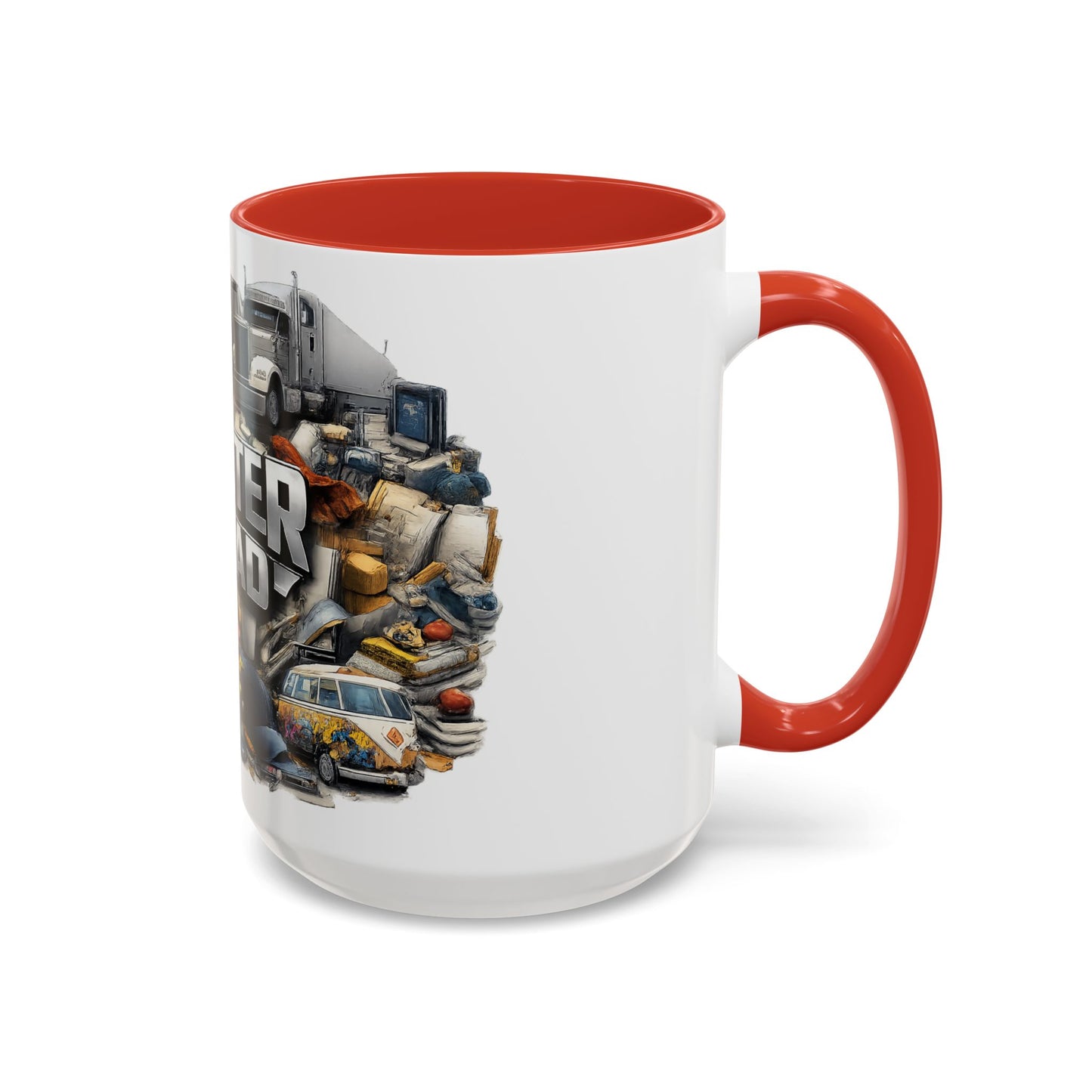 Rooster Squad Accent Coffee Mug — 'Rooster Squad, Loud and Proud' Bright Ceramic Mug
