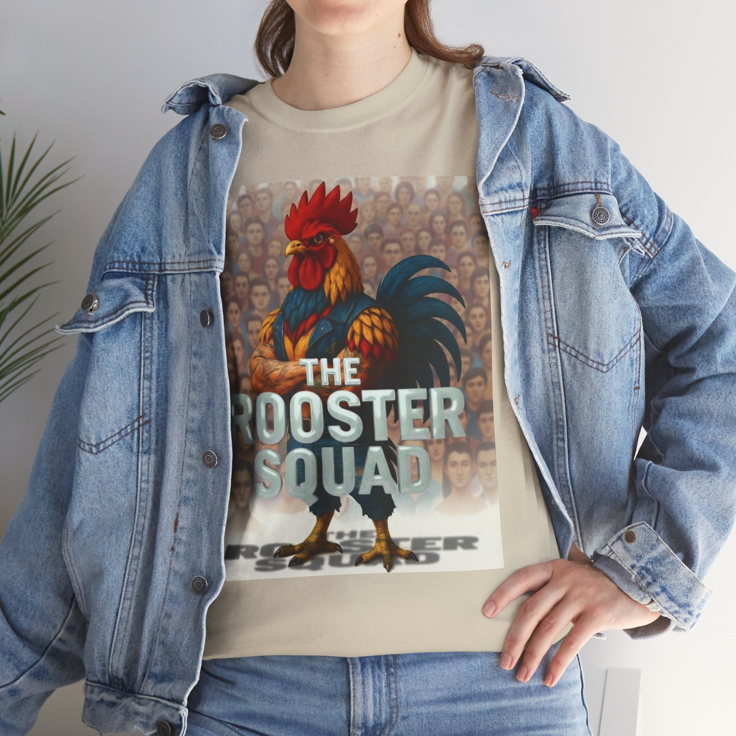 Rooster Squad T-Shirt — Rock With Our Flock Tee