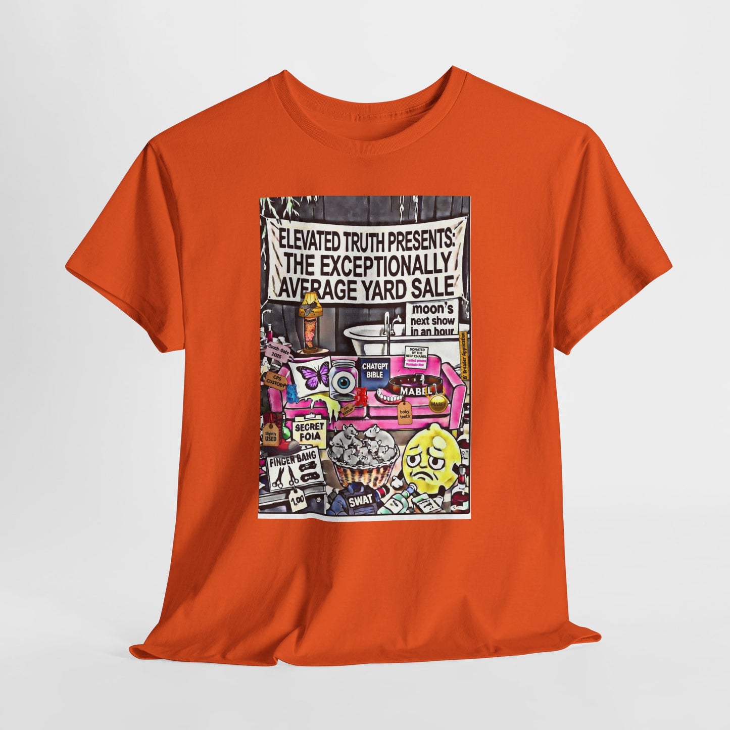 Funny YouTube Streets 'End of the Year YARDSALE!' T‑Shirt