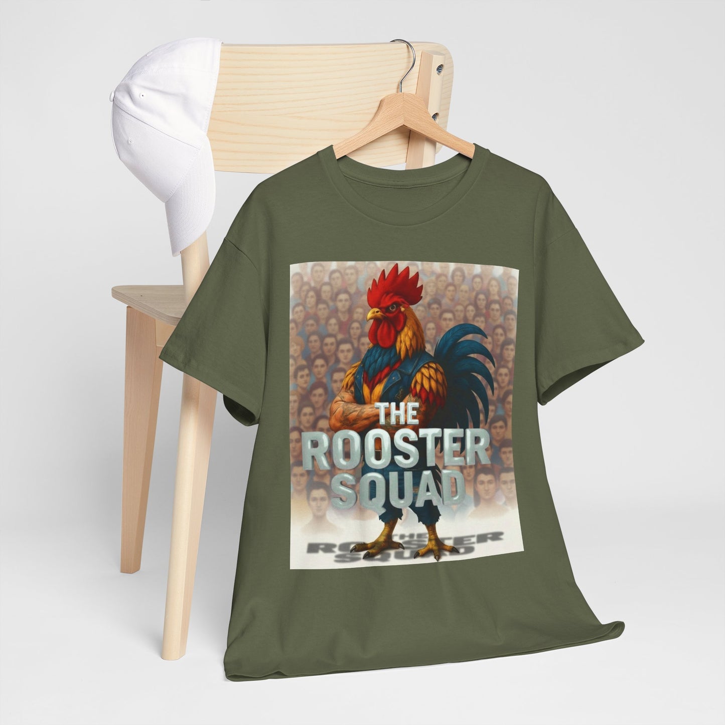 Rooster Squad T-Shirt — Rock With Our Flock Tee
