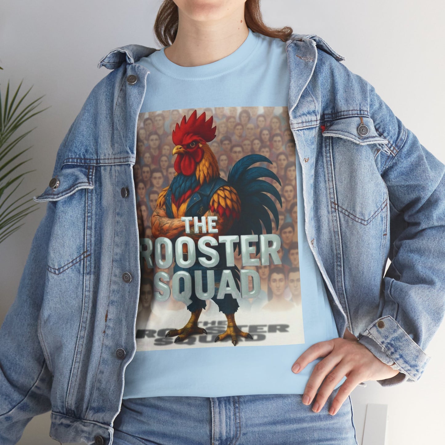 Rooster Squad T-Shirt — Rock With Our Flock Tee