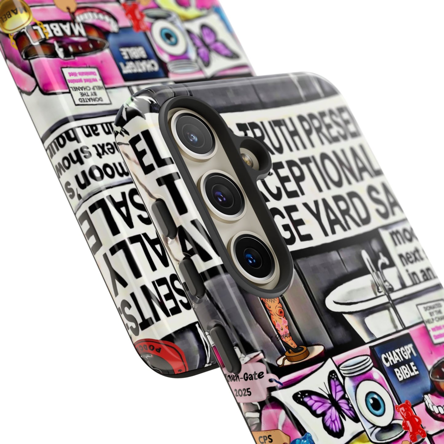 Full - 'Elevated Truth Presents: The Exceptionally Average Yard Sale' Illustrated Design