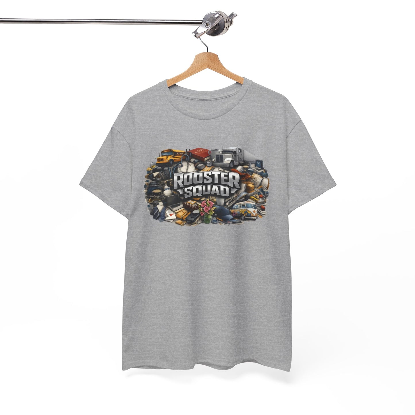 Rooster Squad STRONGER TOGETHER - WE ARE MANY — Vintage Farming / Barnyard Crew Shirt