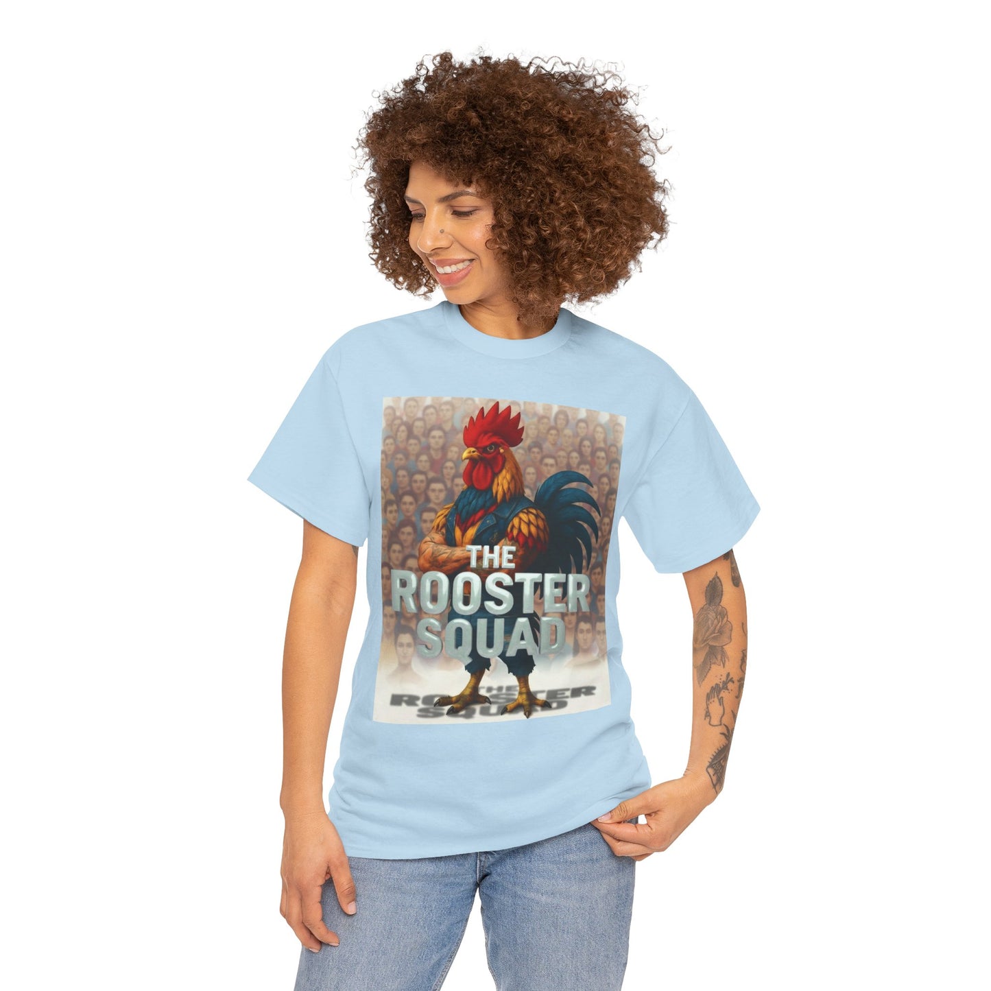 Rooster Squad T-Shirt — Rock With Our Flock Tee