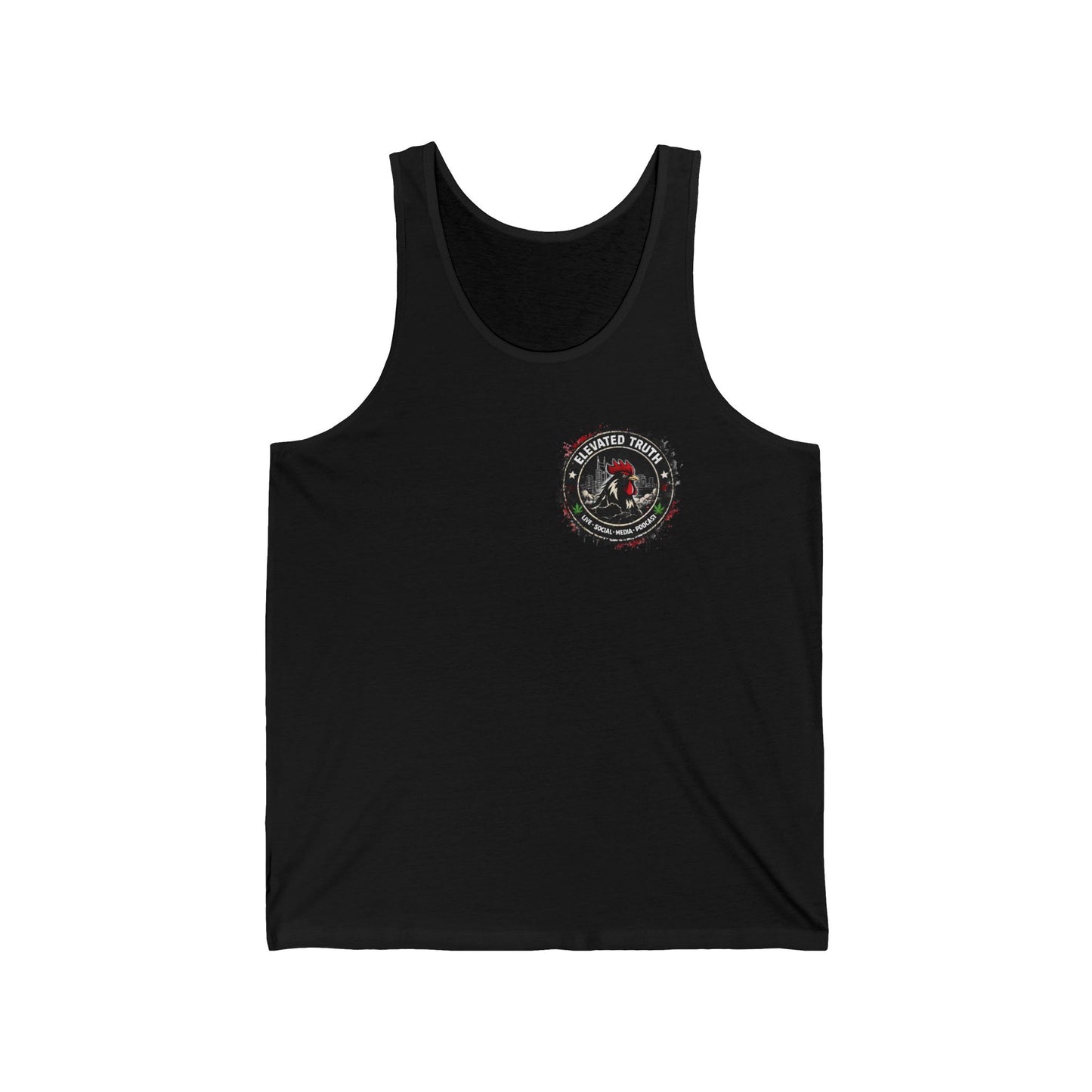 God Is Great Tank Top — Funny Cannabis & Party Quote Muscle Tee