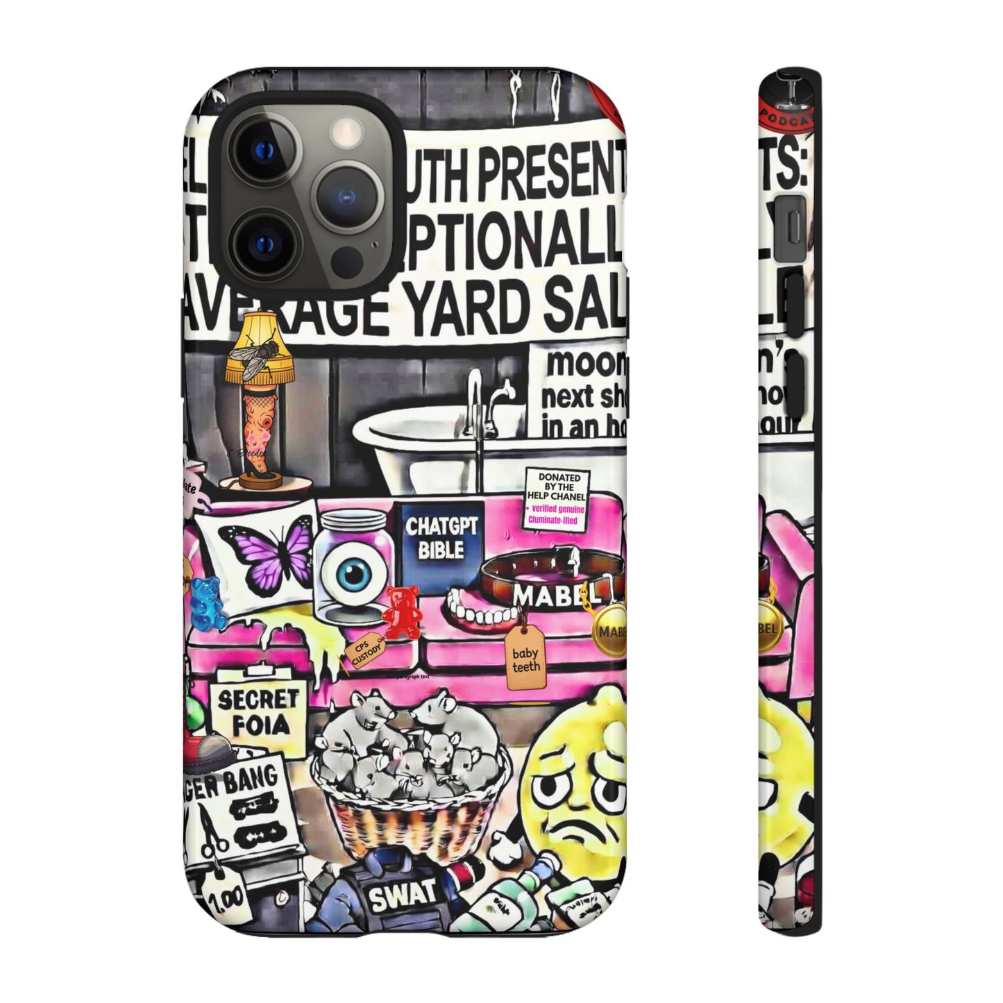 Full - 'Elevated Truth Presents: The Exceptionally Average Yard Sale' Illustrated Design