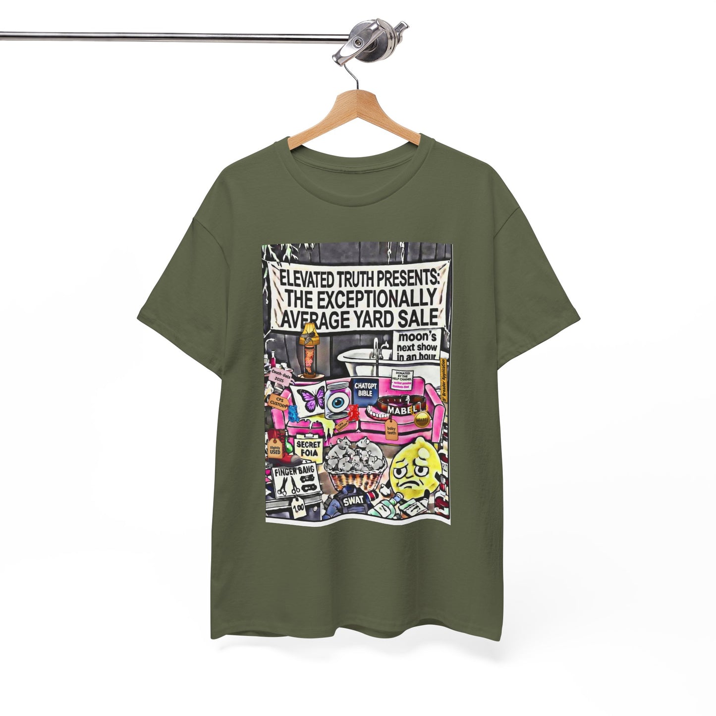 Funny YouTube Streets 'End of the Year YARDSALE!' T‑Shirt