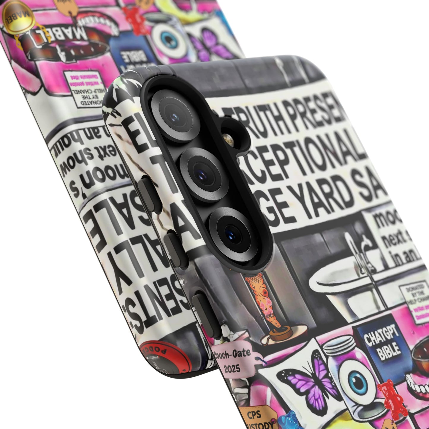 Full - 'Elevated Truth Presents: The Exceptionally Average Yard Sale' Illustrated Design