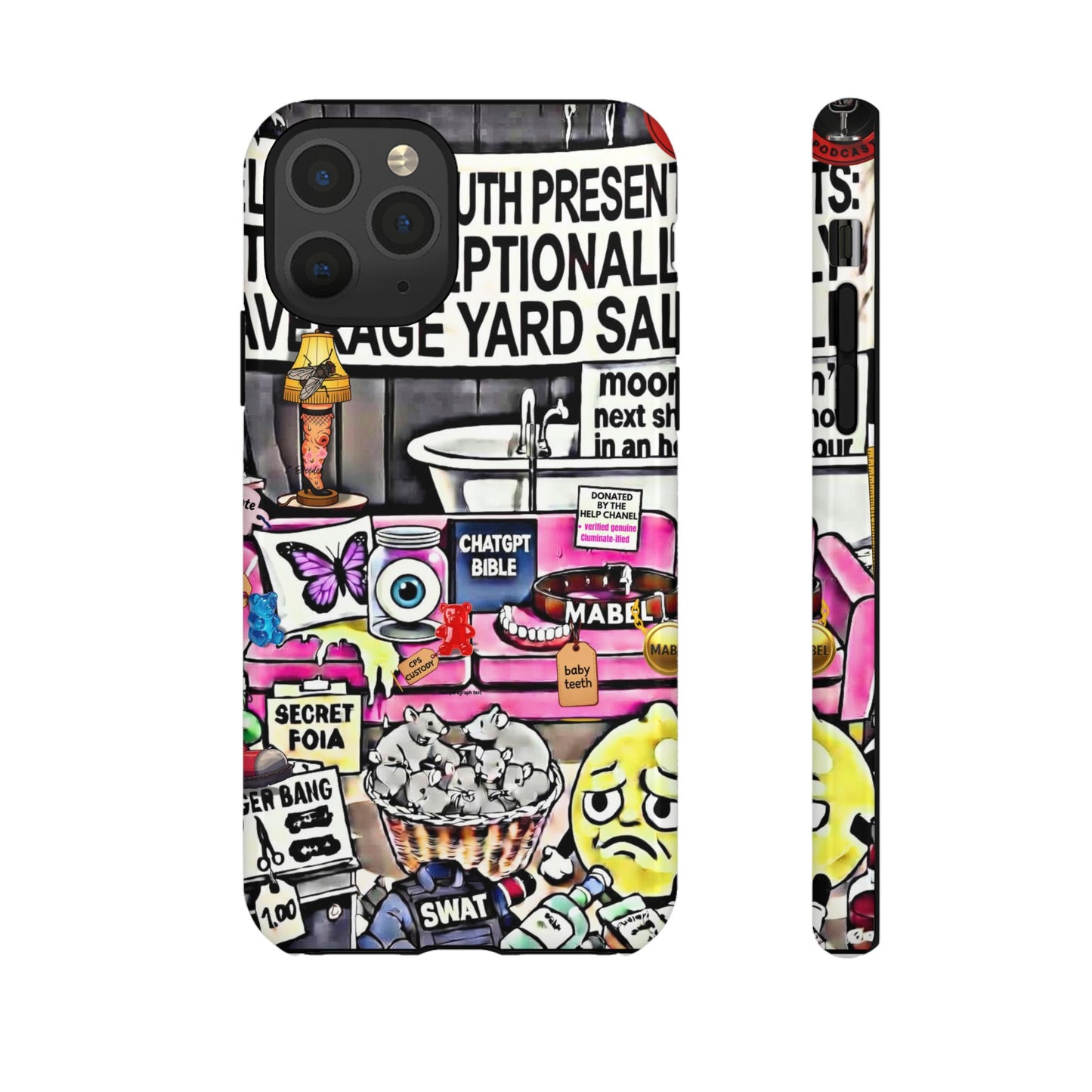 Full - 'Elevated Truth Presents: The Exceptionally Average Yard Sale' Illustrated Design