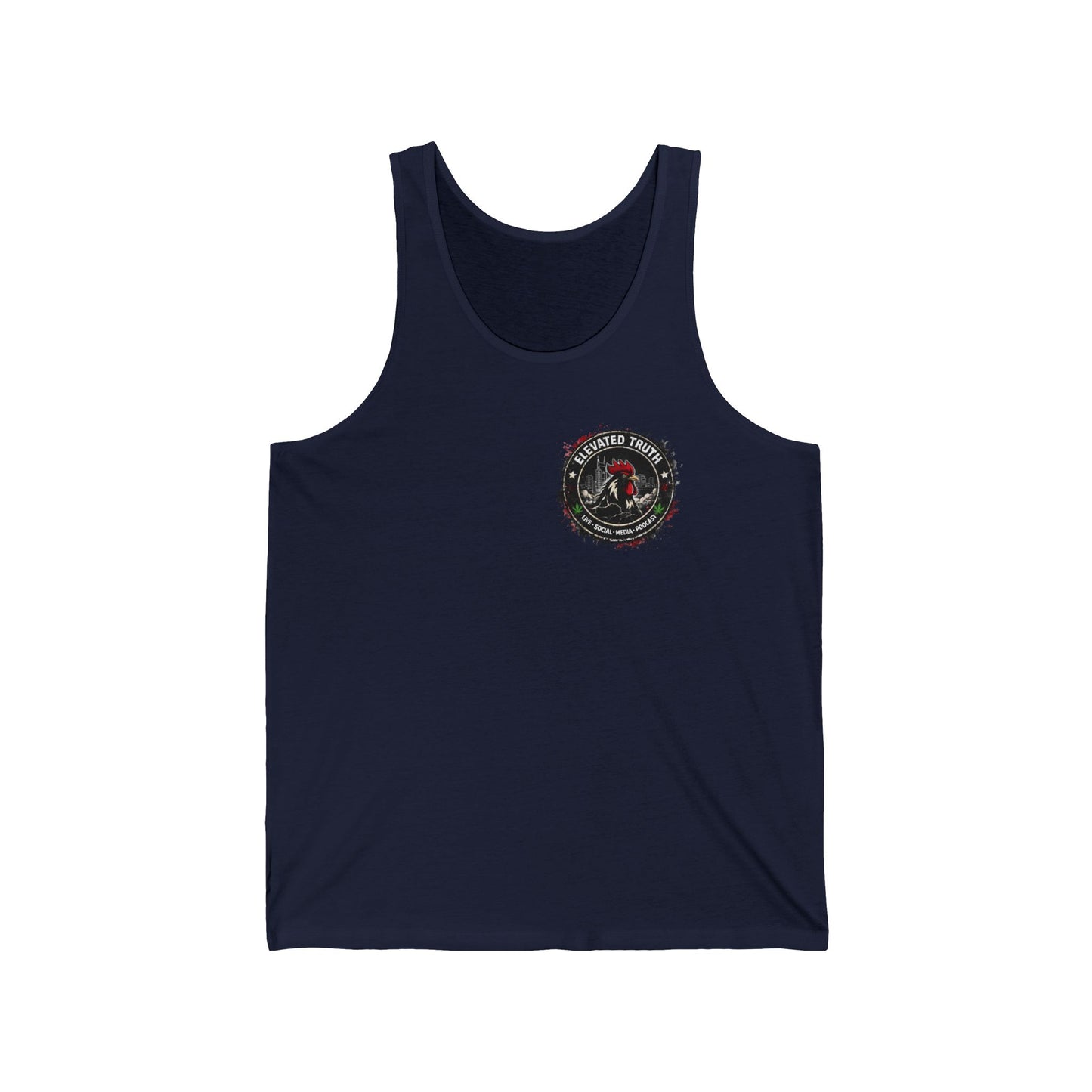 God Is Great Tank Top — Funny Cannabis & Party Quote Muscle Tee