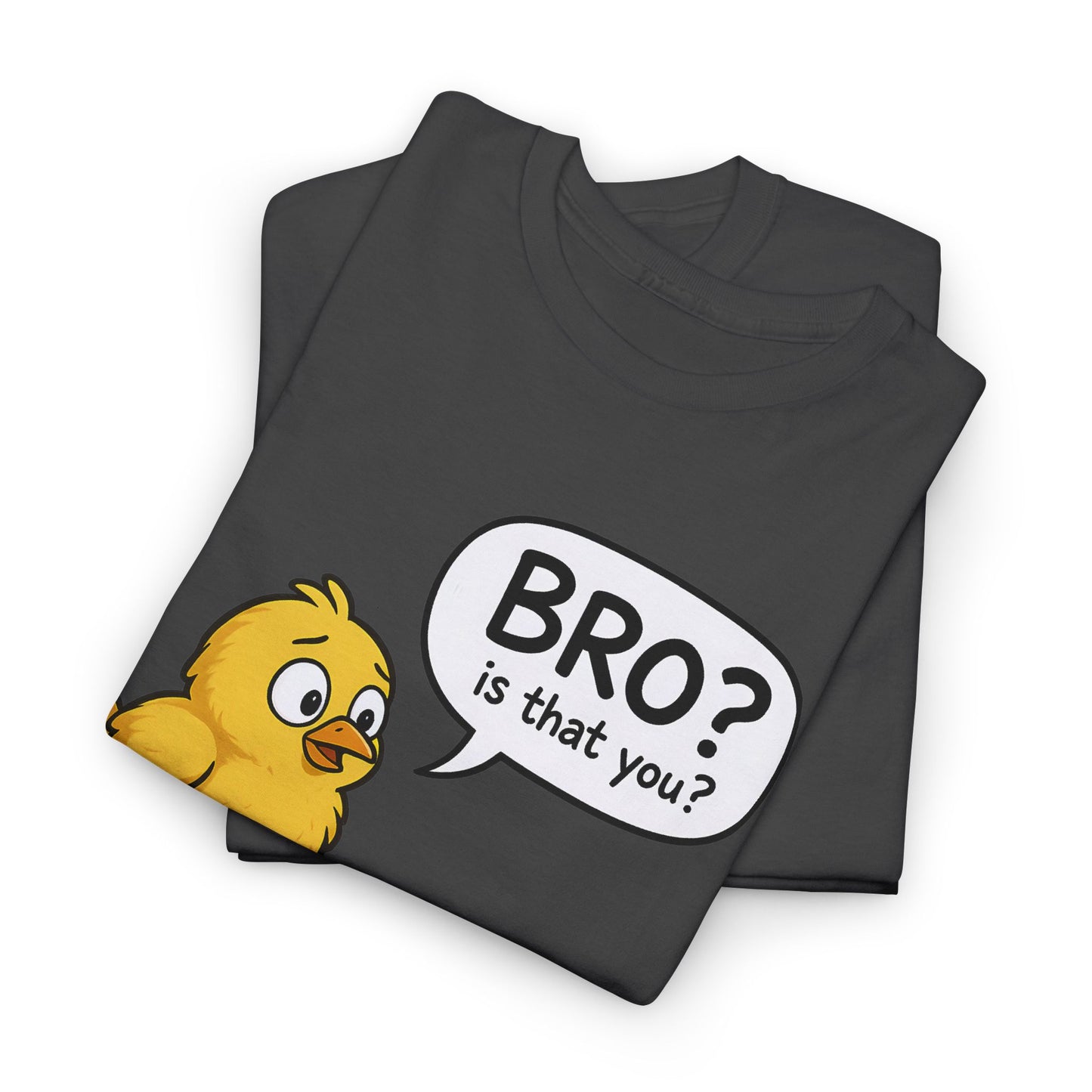 Funny Chick and Egg T‑Shirt — "Bro? Is That You?" Cute Novelty Tee