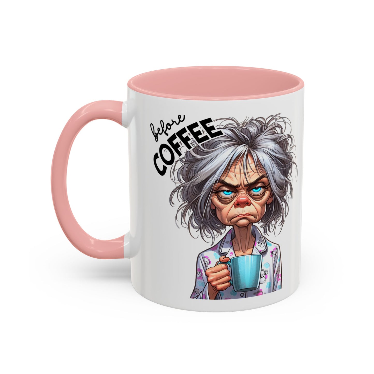 Funny Before & After Coffee Mug — Haggard Before, Fabulous After (11/15oz)