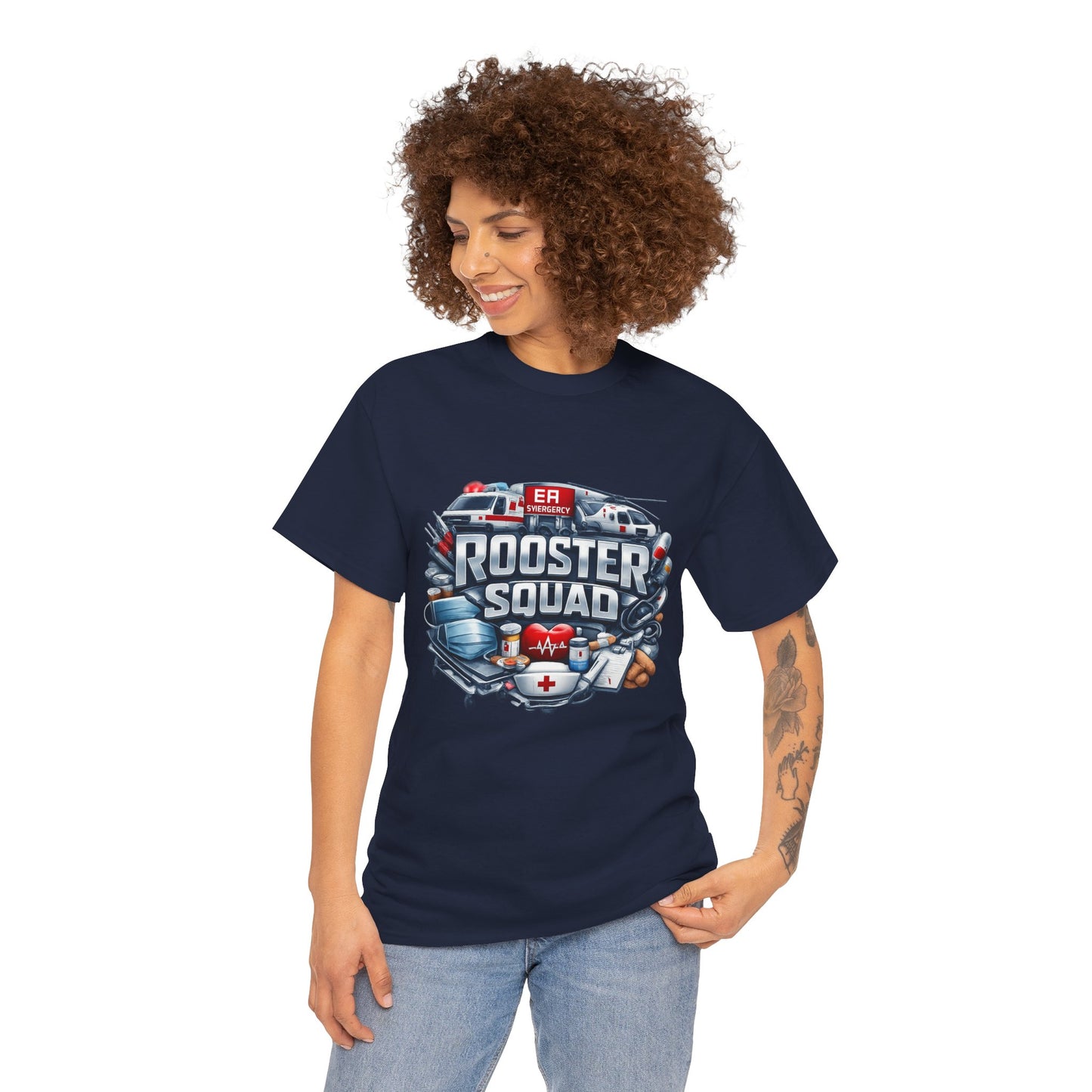 Rooster Squad ER Team T-Shirt — Emergency Medical Technician Paramedic Tee