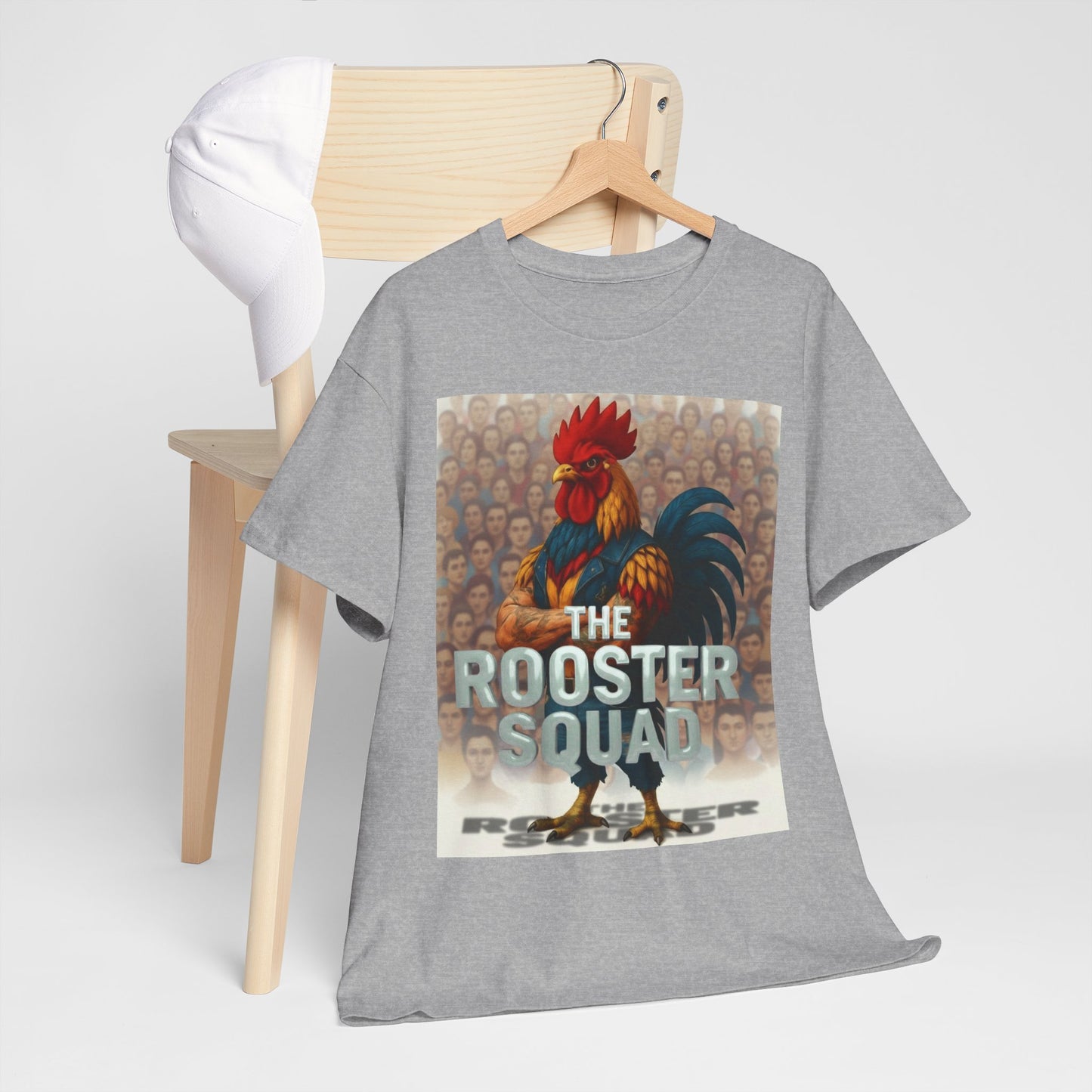 Rooster Squad T-Shirt — Rock With Our Flock Tee