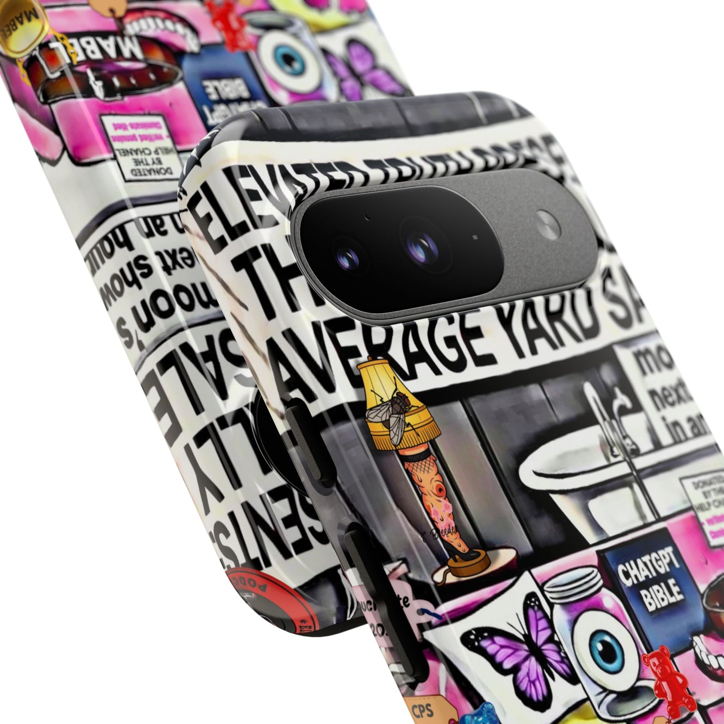 Full - 'Elevated Truth Presents: The Exceptionally Average Yard Sale' Illustrated Design