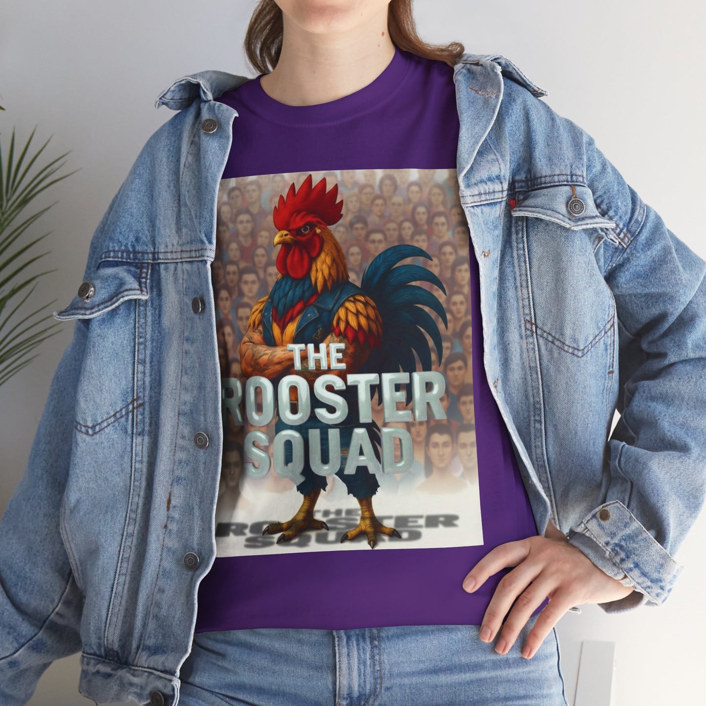 Rooster Squad T-Shirt — Rock With Our Flock Tee