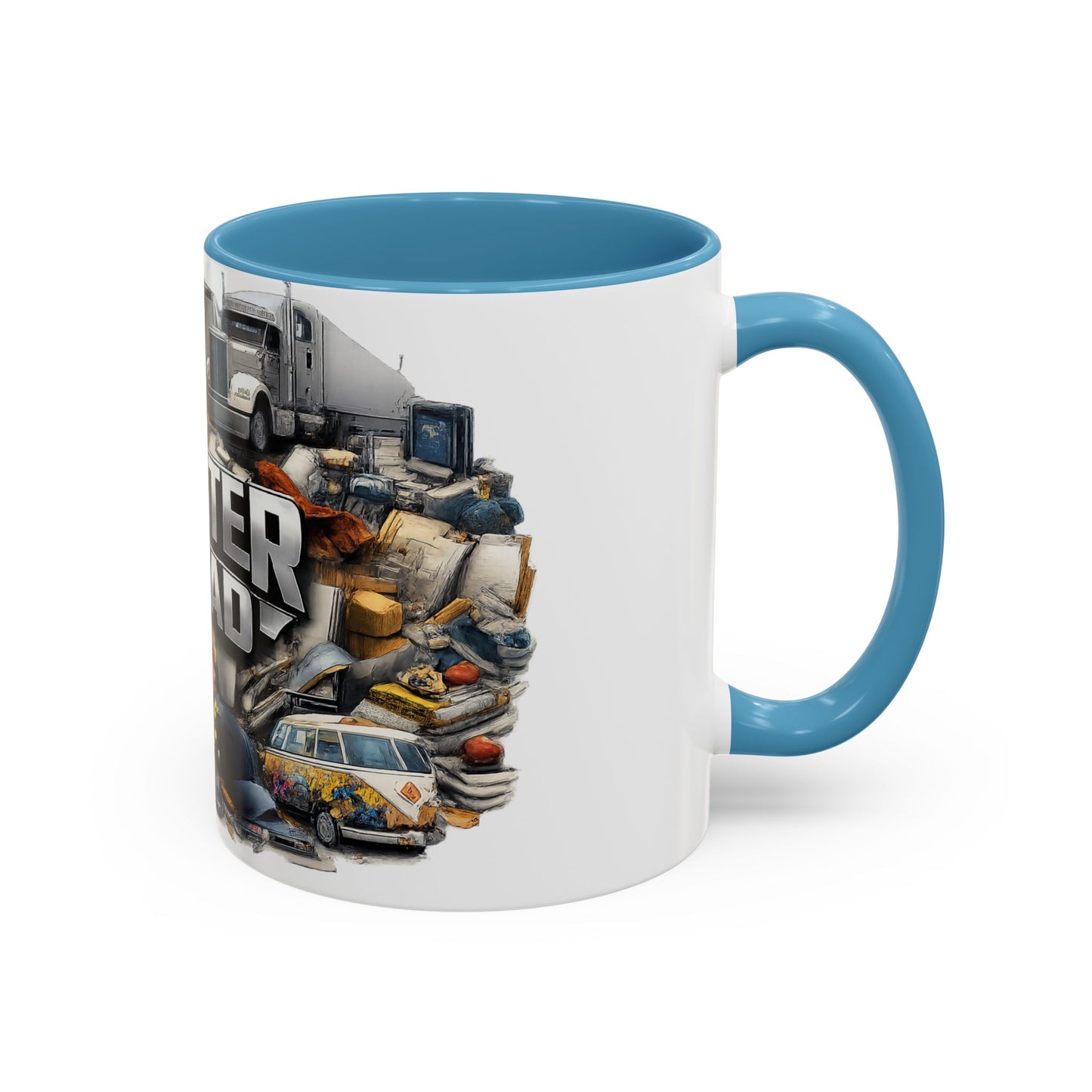 Rooster Squad Accent Coffee Mug — 'Rooster Squad, Loud and Proud' Bright Ceramic Mug