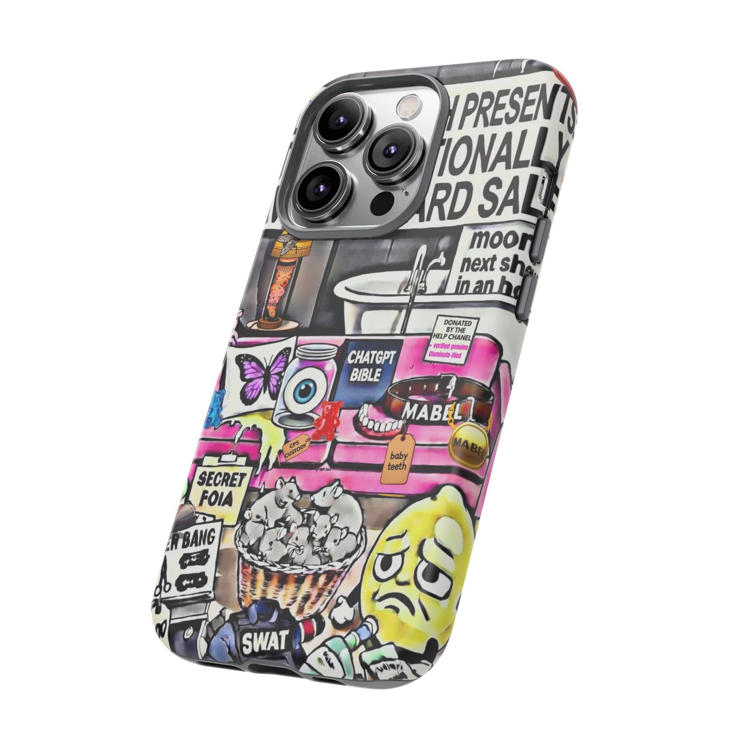 Full - 'Elevated Truth Presents: The Exceptionally Average Yard Sale' Illustrated Design