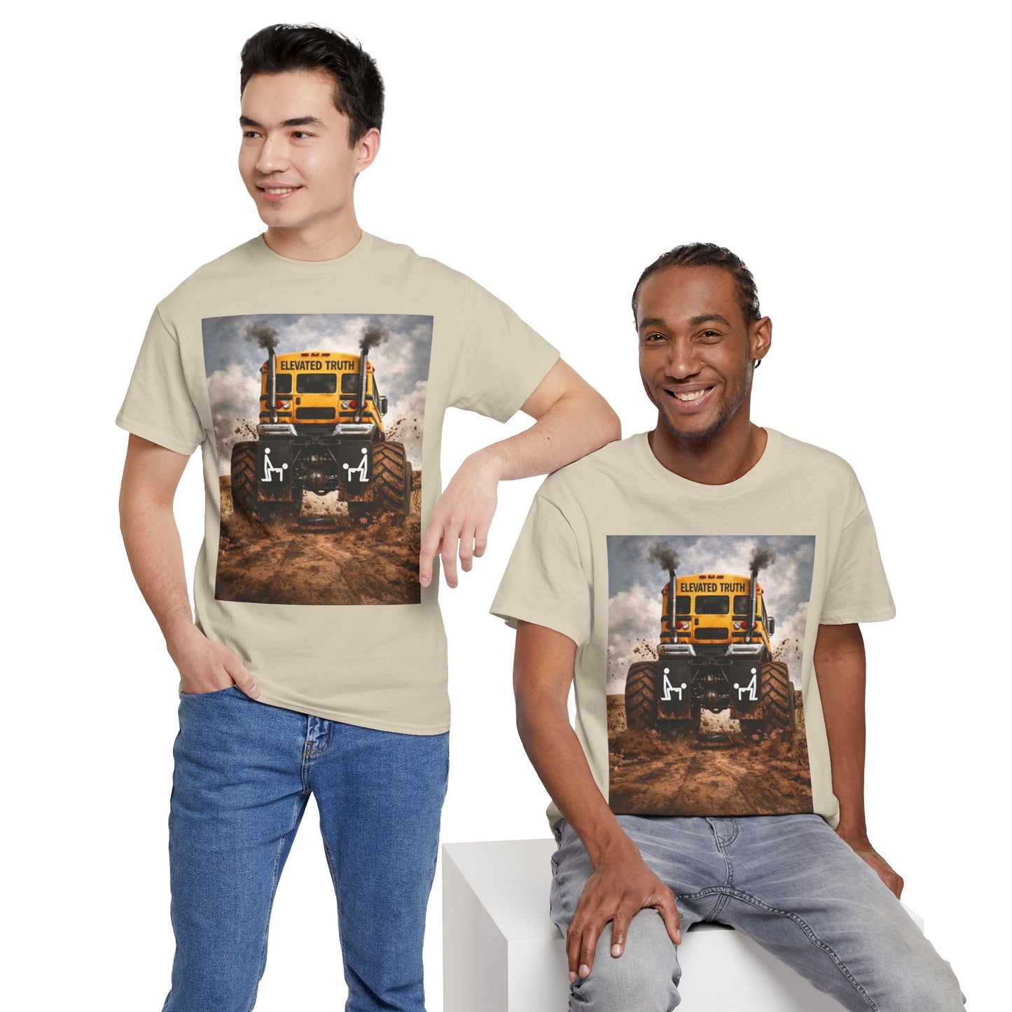 ELEVATED TRUTH'S MONSTER BUS   Graphic T-Shirt