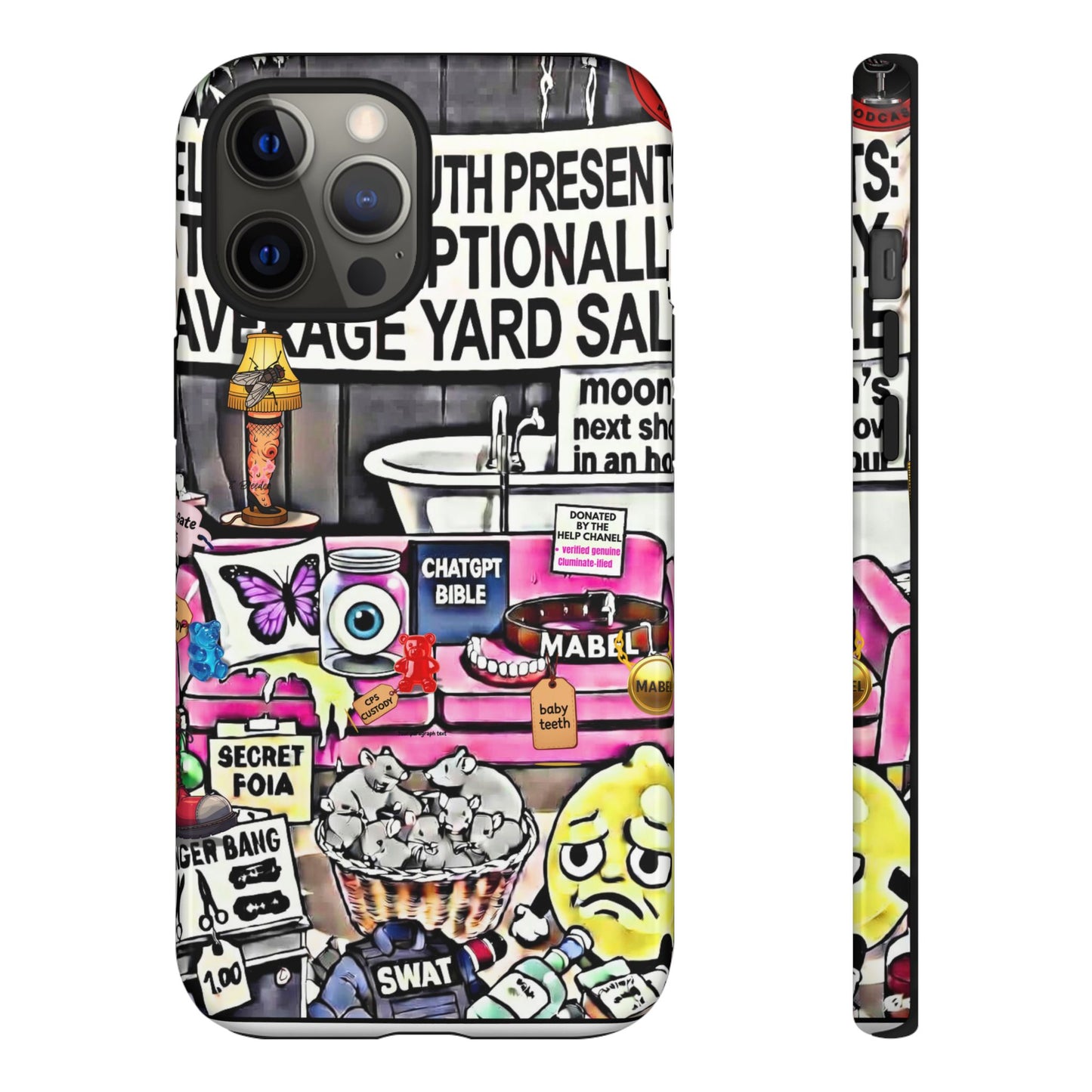 Full - 'Elevated Truth Presents: The Exceptionally Average Yard Sale' Illustrated Design