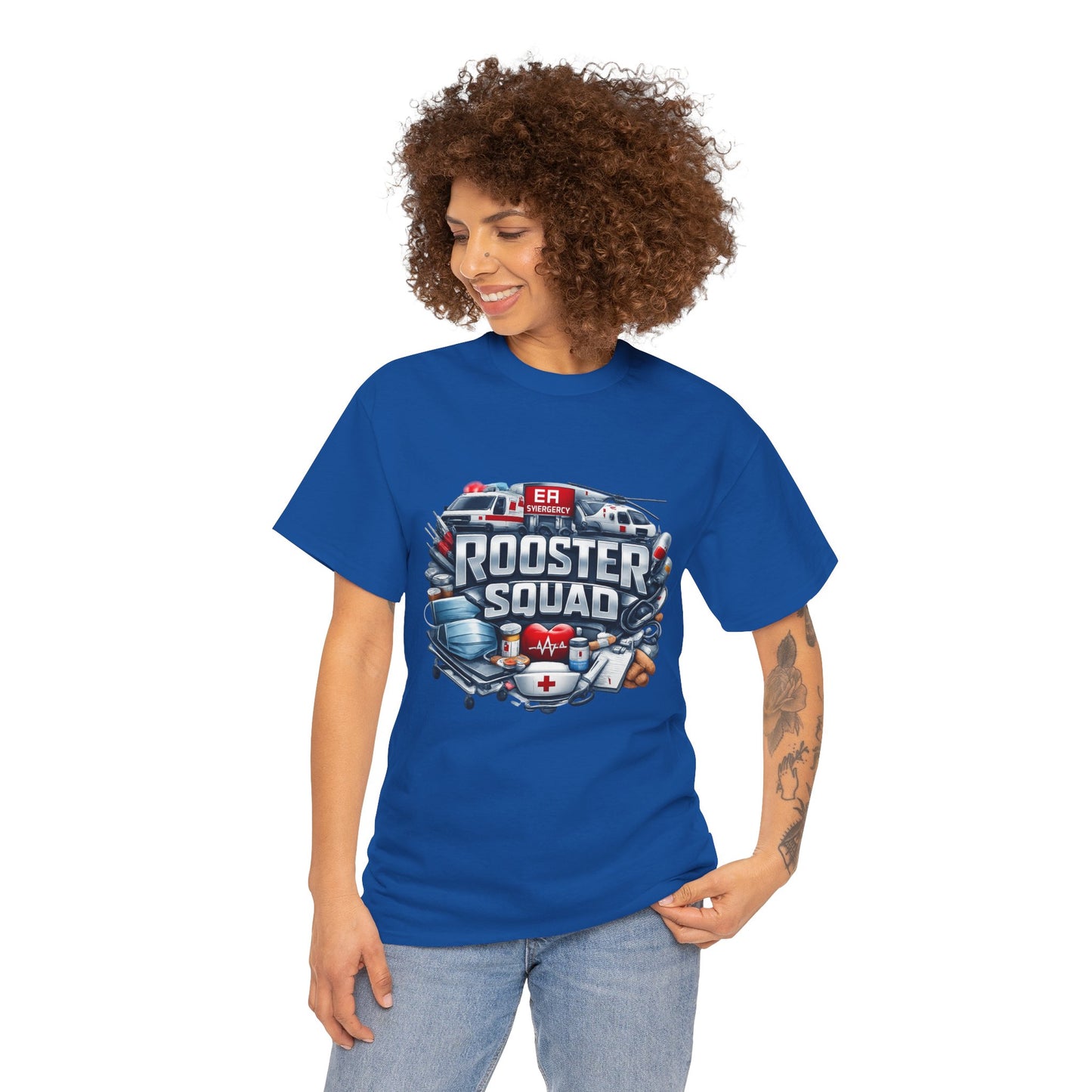 Rooster Squad ER Team T-Shirt — Emergency Medical Technician Paramedic Tee