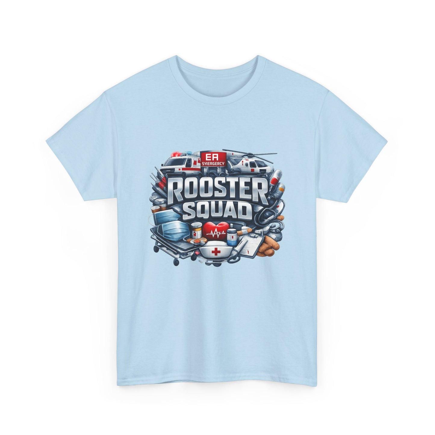 Rooster Squad ER Team T-Shirt — Emergency Medical Technician Paramedic Tee