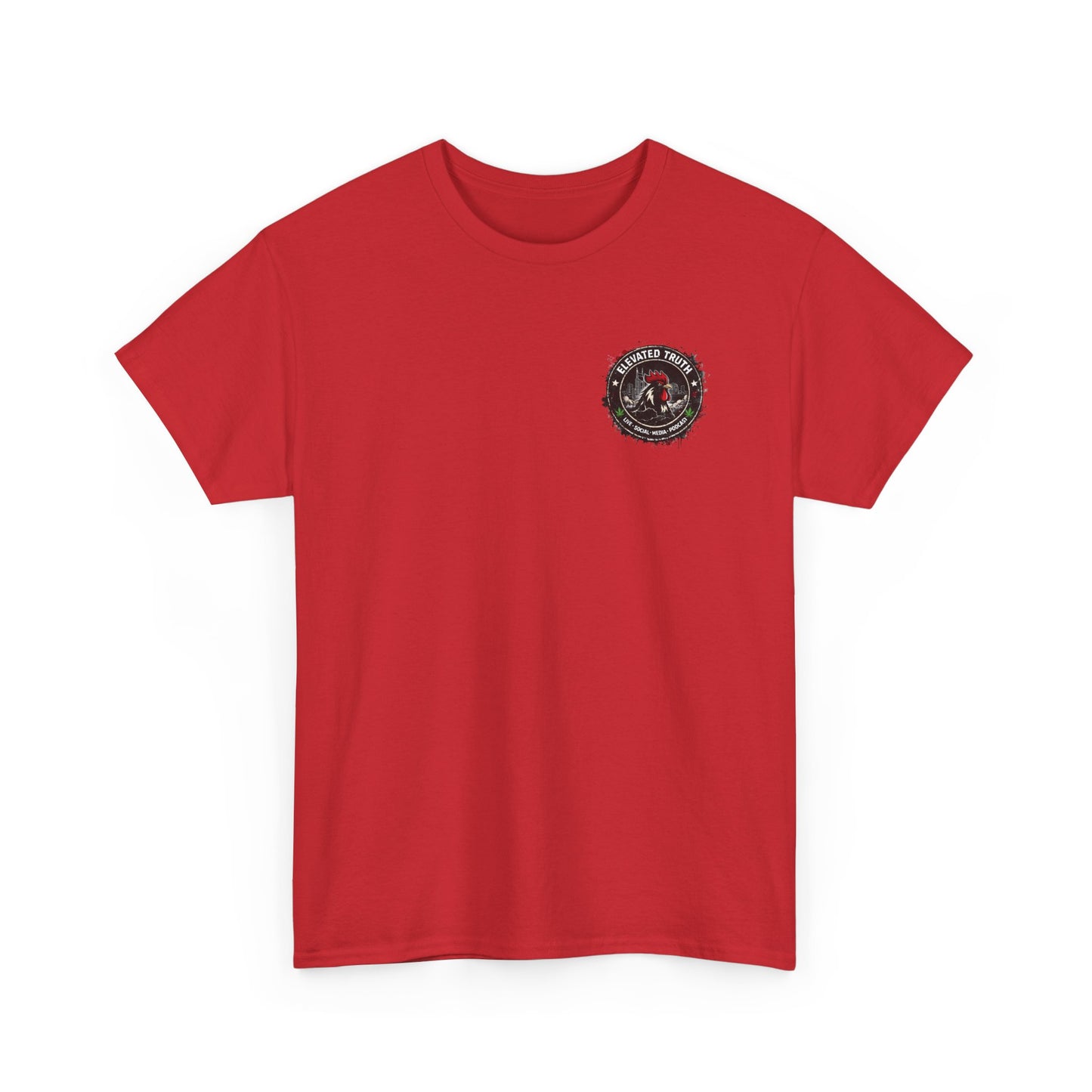 Funny Badass Rooster T-Shirt — "Best Part of My Day Is F*cking Yours Up"
