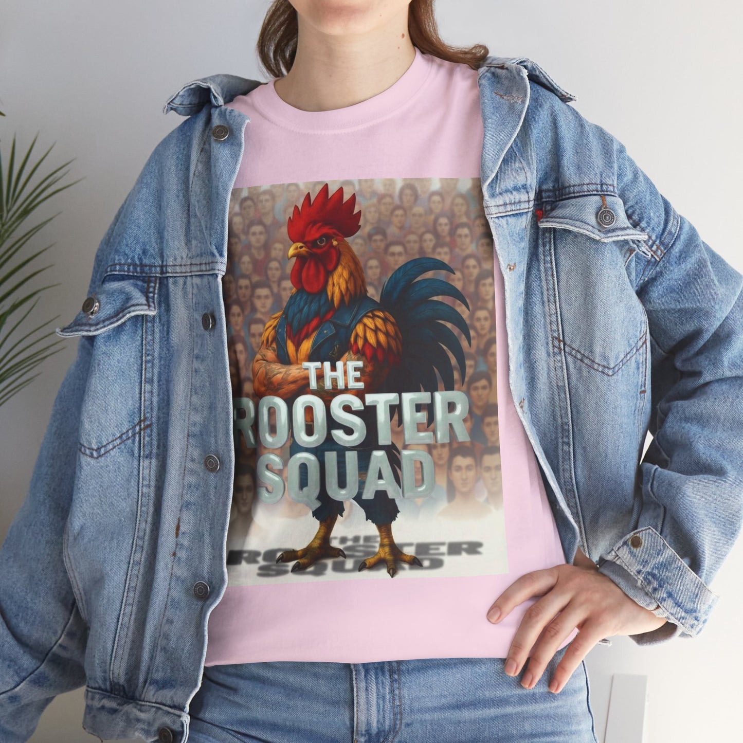 Rooster Squad T-Shirt — Rock With Our Flock Tee
