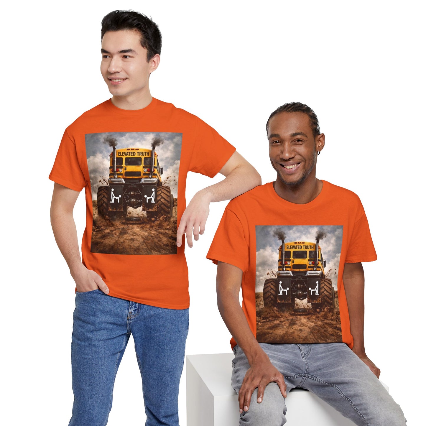 ELEVATED TRUTH'S MONSTER BUS   Graphic T-Shirt