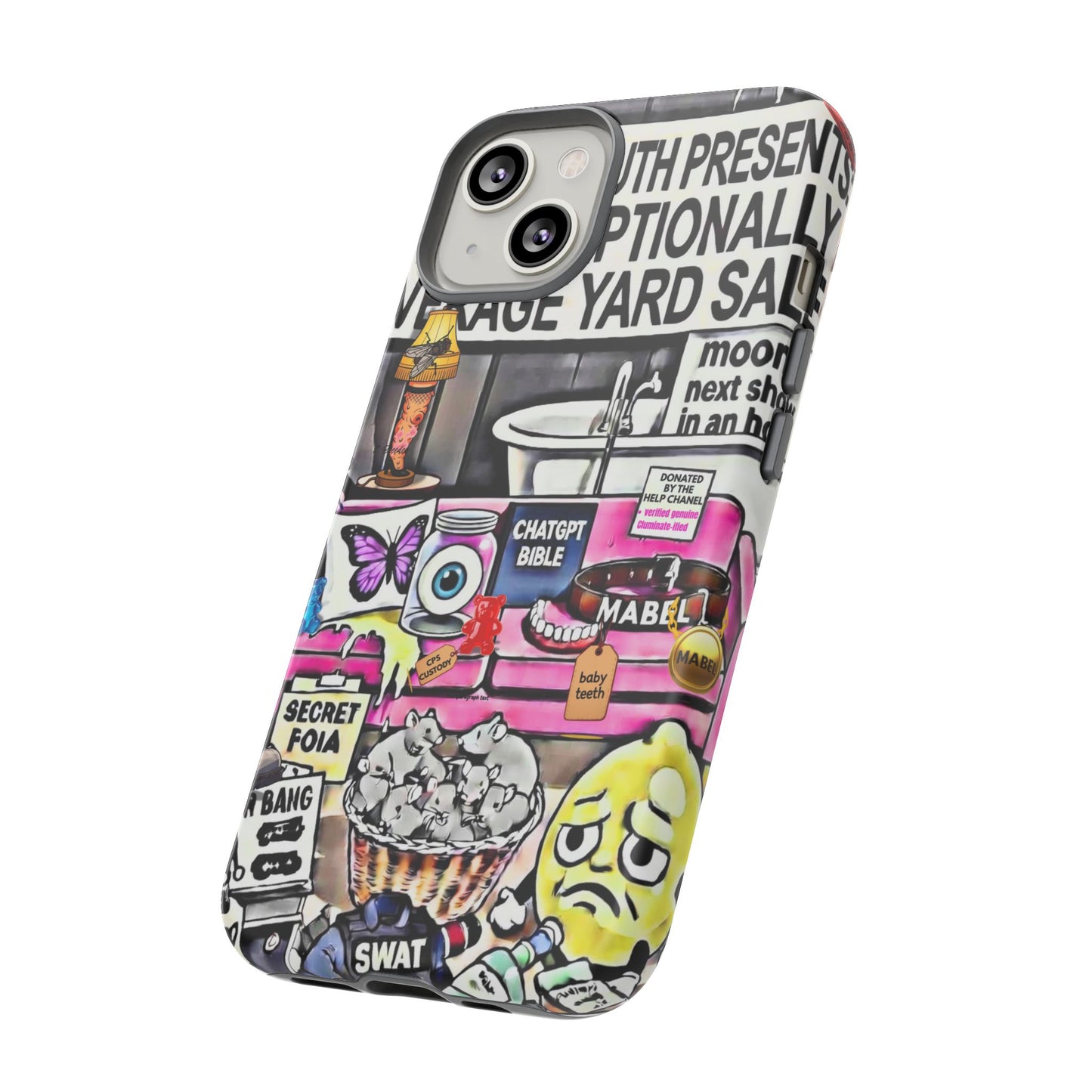 Full - 'Elevated Truth Presents: The Exceptionally Average Yard Sale' Illustrated Design