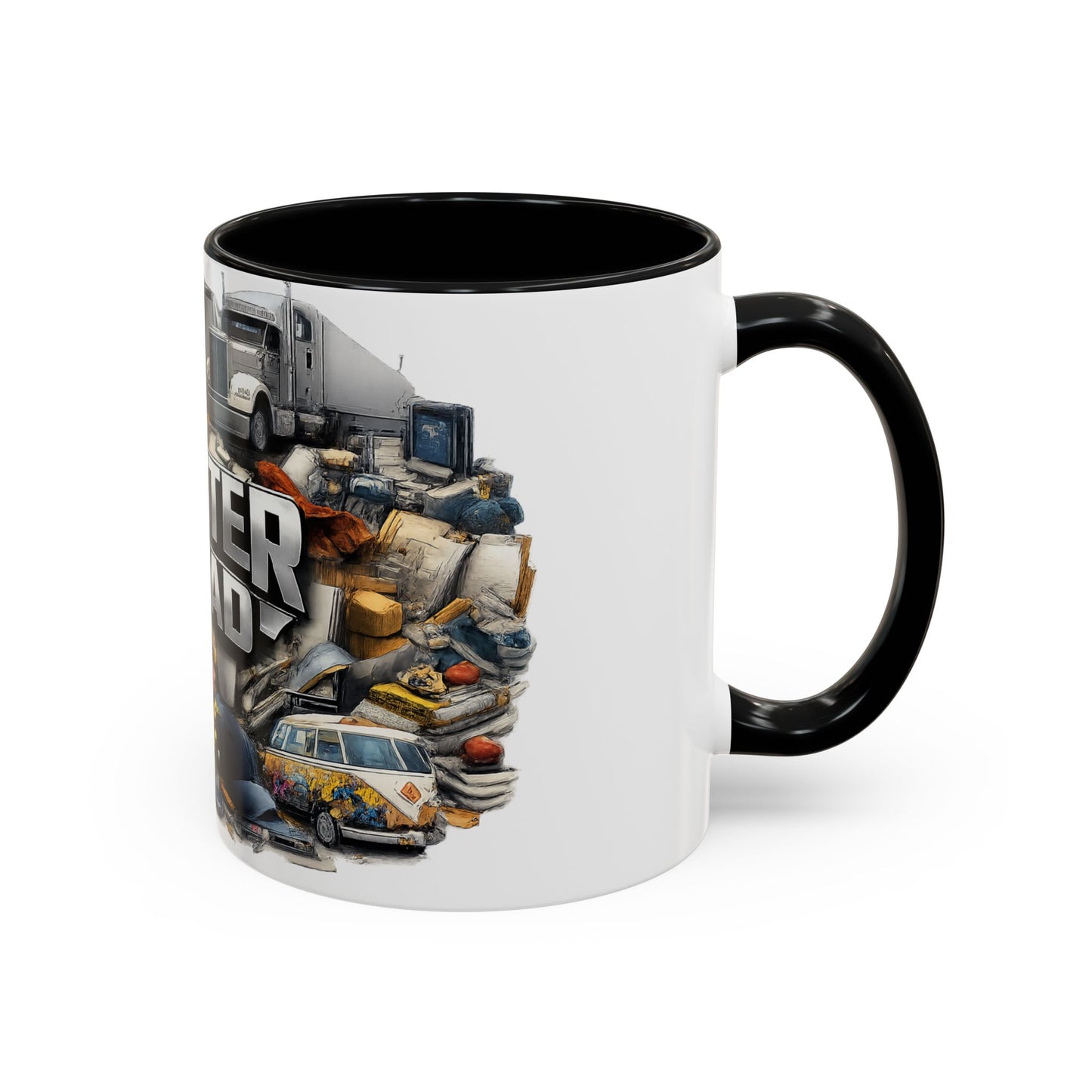 Rooster Squad Accent Coffee Mug — 'Rooster Squad, Loud and Proud' Bright Ceramic Mug