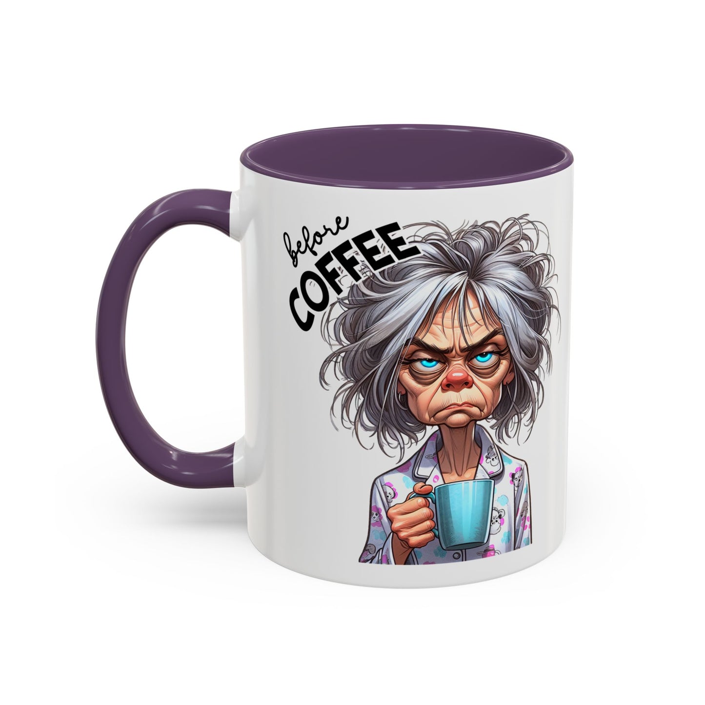 Funny Before & After Coffee Mug — Haggard Before, Fabulous After (11/15oz)