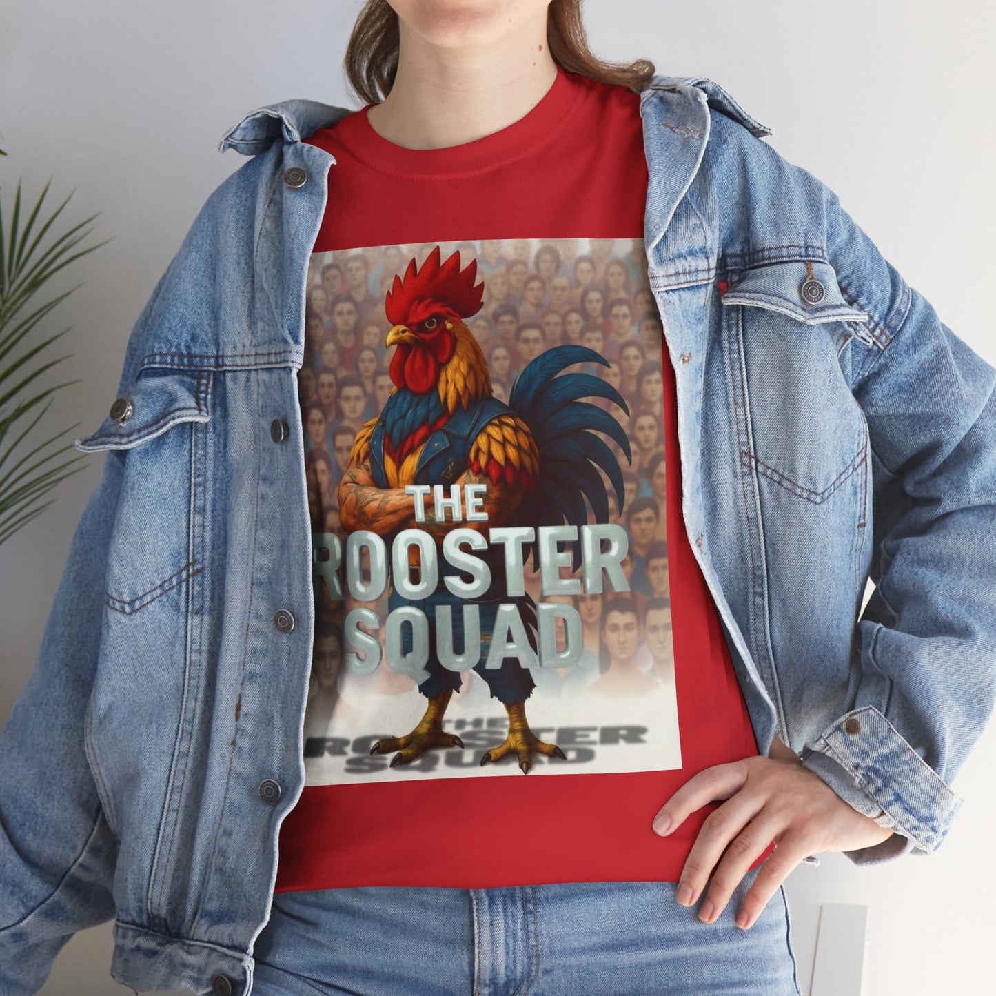 Rooster Squad T-Shirt — Rock With Our Flock Tee
