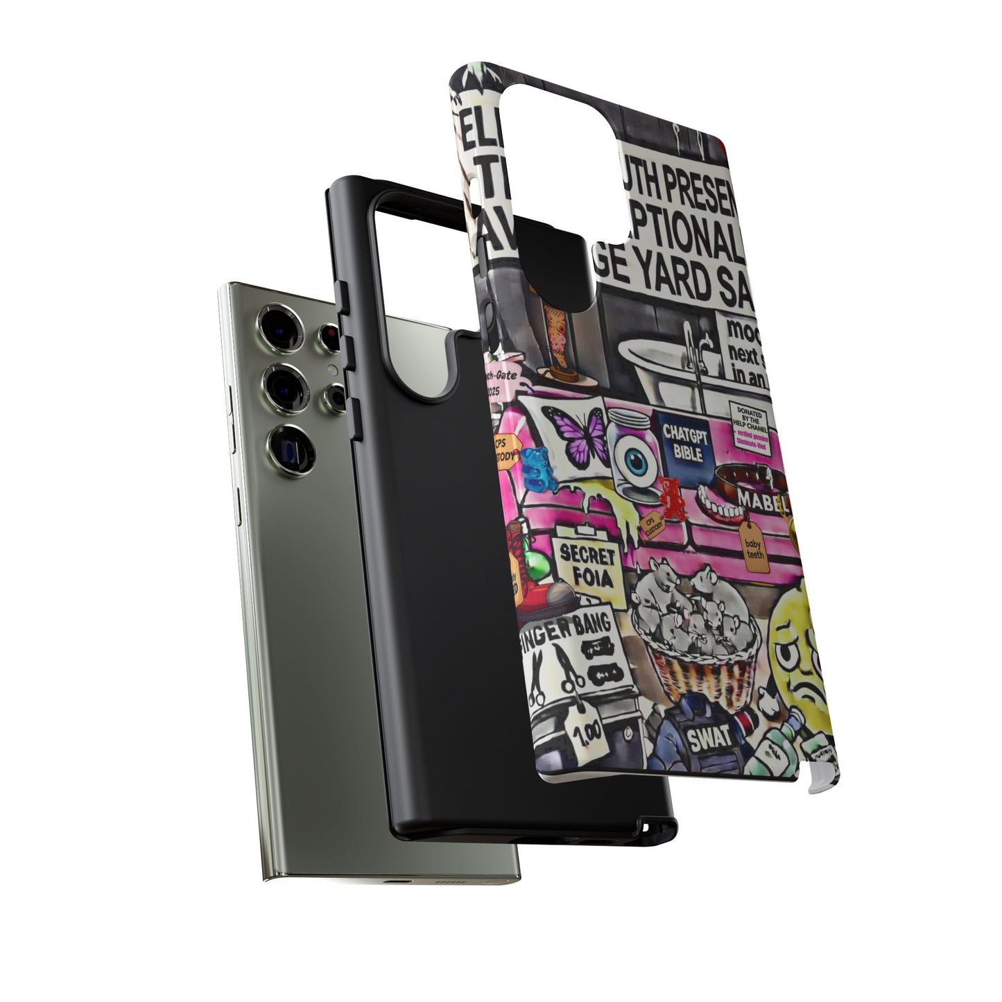 Full - 'Elevated Truth Presents: The Exceptionally Average Yard Sale' Illustrated Design