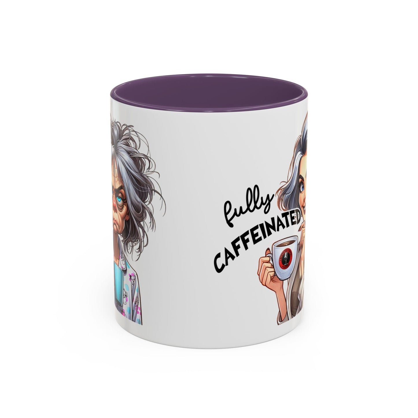 Funny Before & After Coffee Mug — Haggard Before, Fabulous After (11/15oz)
