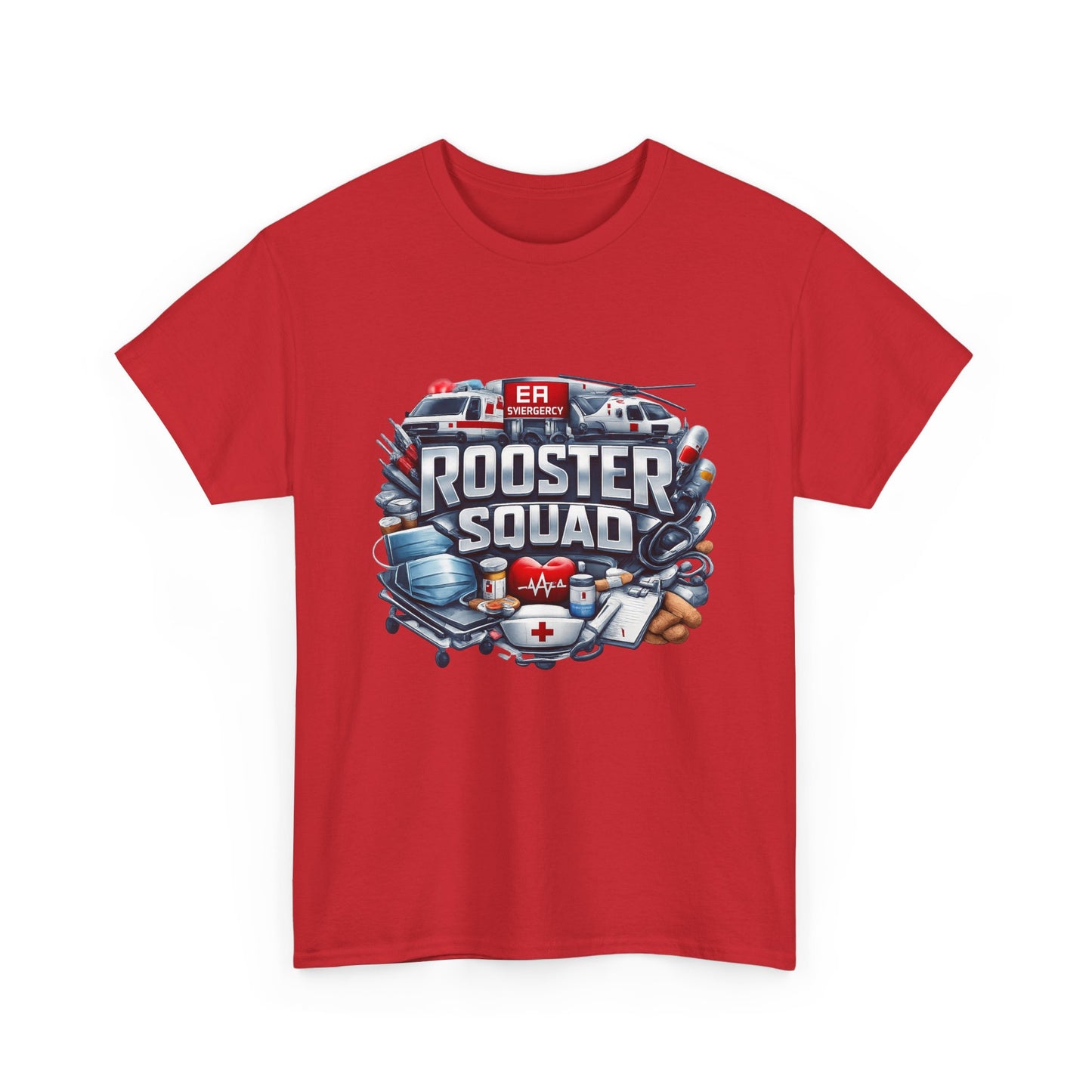 Rooster Squad ER Team T-Shirt — Emergency Medical Technician Paramedic Tee