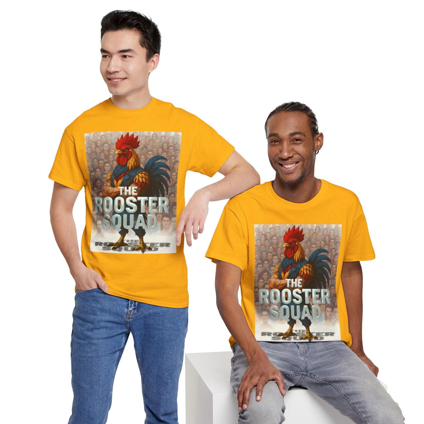 Rooster Squad T-Shirt — Rock With Our Flock Tee