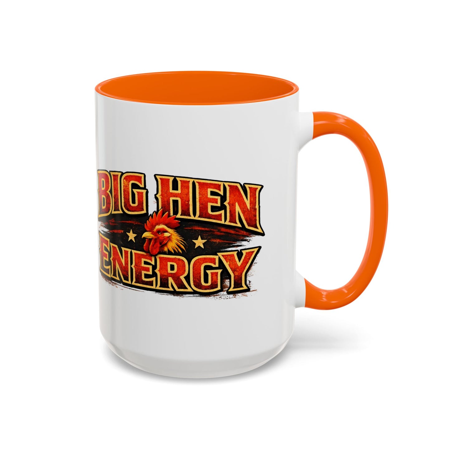 Rooster Squad Coffee Mug — “Big Hen Energy” Funny Farm Chicken Gift