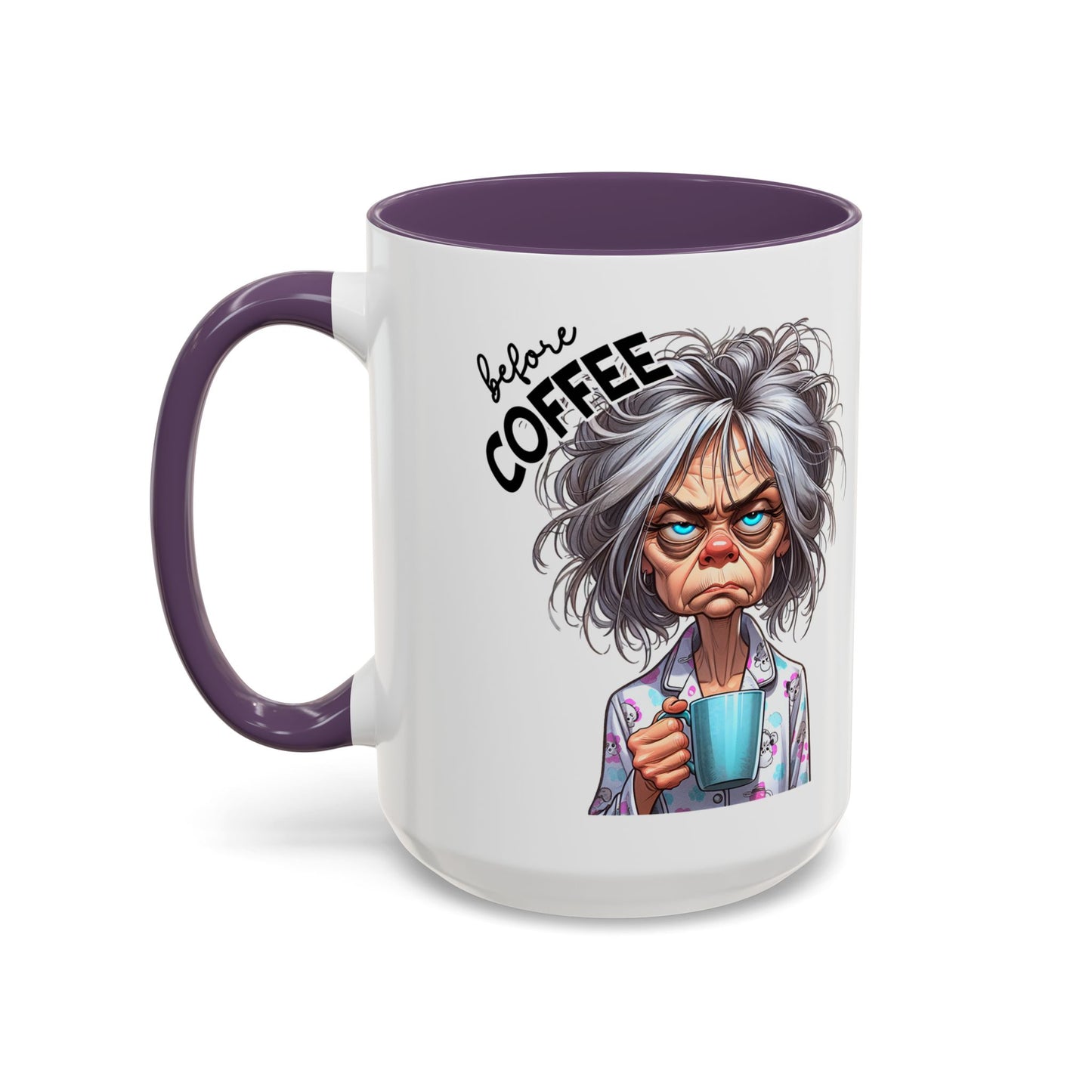 Funny Before & After Coffee Mug — Haggard Before, Fabulous After (11/15oz)