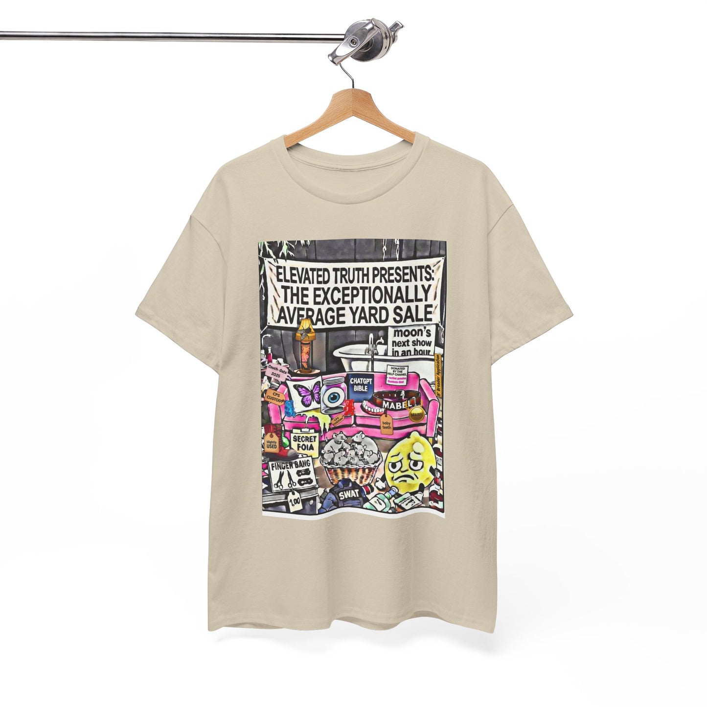 Funny YouTube Streets 'End of the Year YARDSALE!' T‑Shirt